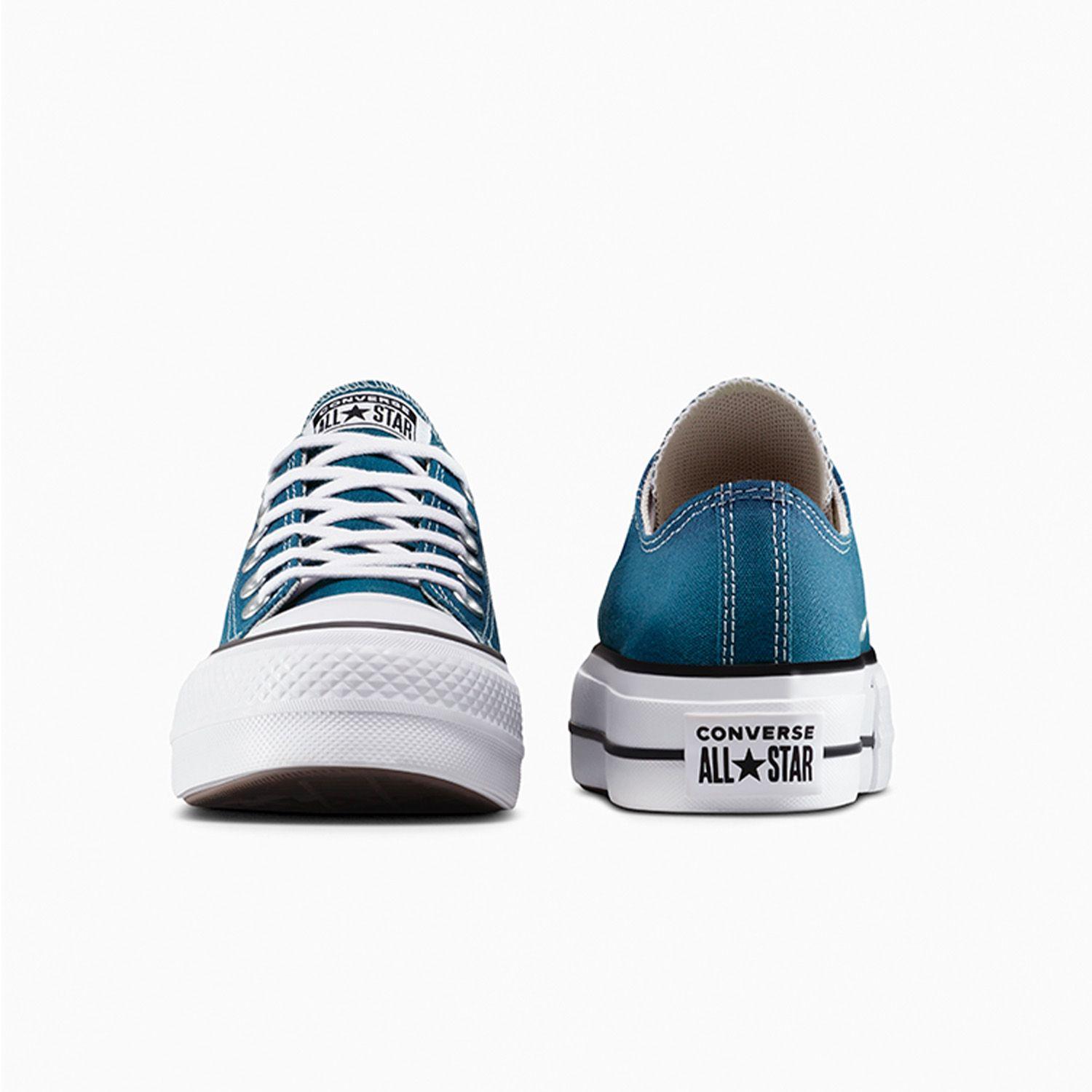 Zapatilla Converse Chuck Taylor All Star Lift C Mujer Azul-4