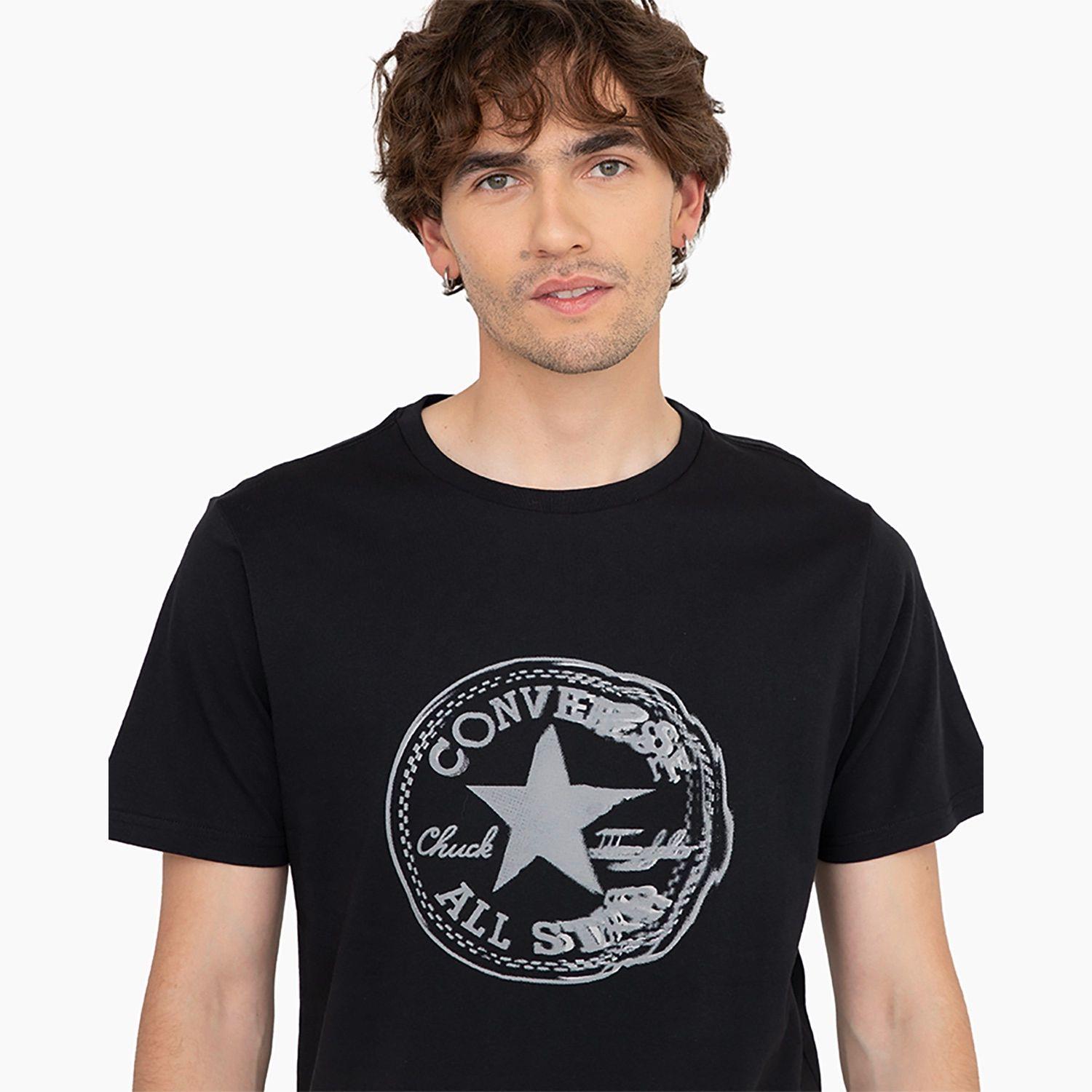Polera Converse Destroy M/C Hombre Negro-2