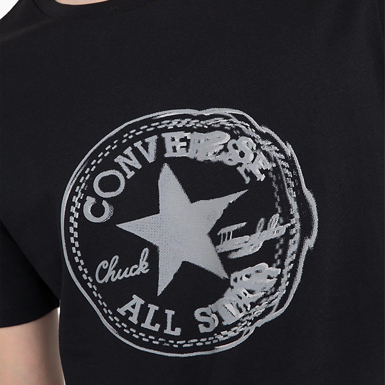 Polera Converse Destroy M/C Hombre Negro-3