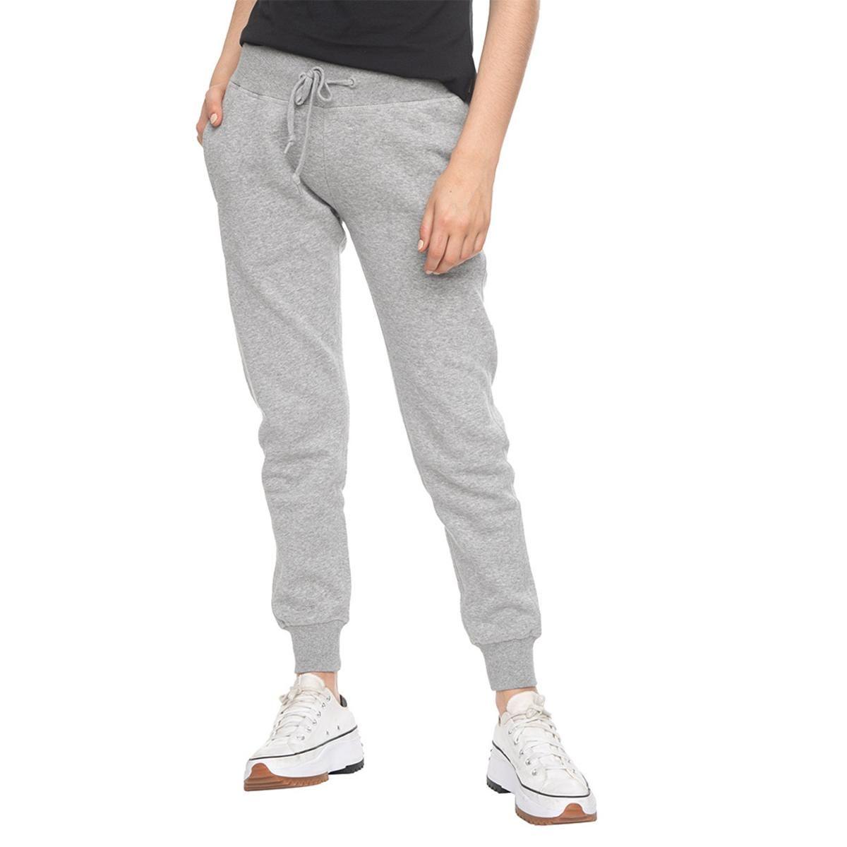 Pantalón Converse Core Chuck Patch Mujer Gris-0