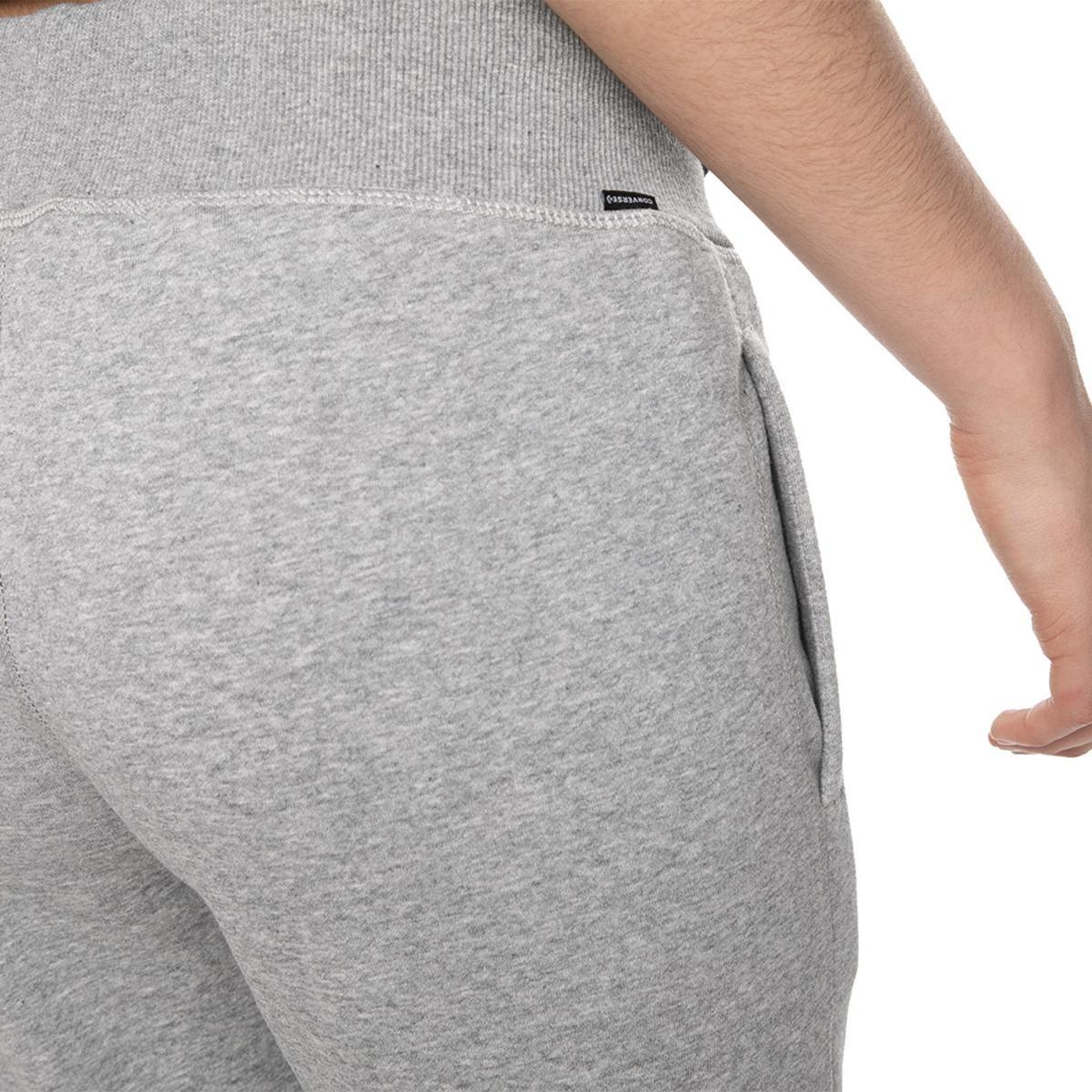 Pantalón Converse Core Chuck Patch Mujer Gris-3