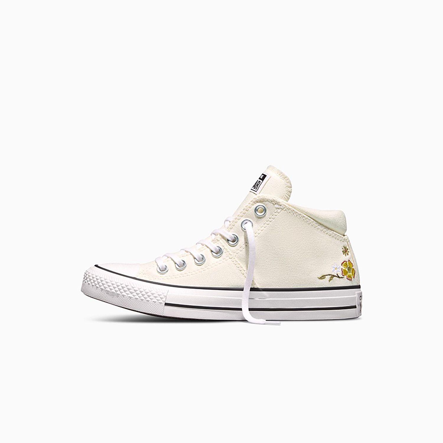 Zapatilla Converse Chuck Taylor All Star Madison Mujer Blanco Bordado-1