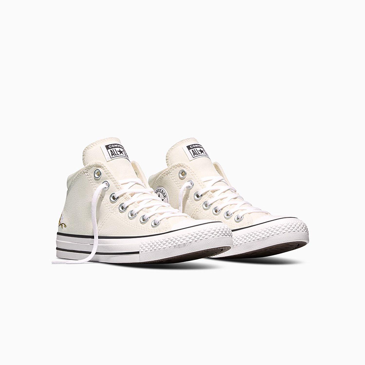 Zapatilla Converse Chuck Taylor All Star Madison Mujer Blanco Bordado-3