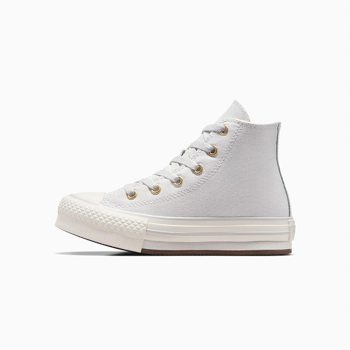 Zapatilla Converse Chuck Taylor All Star EVA Lift Niños Gris-1