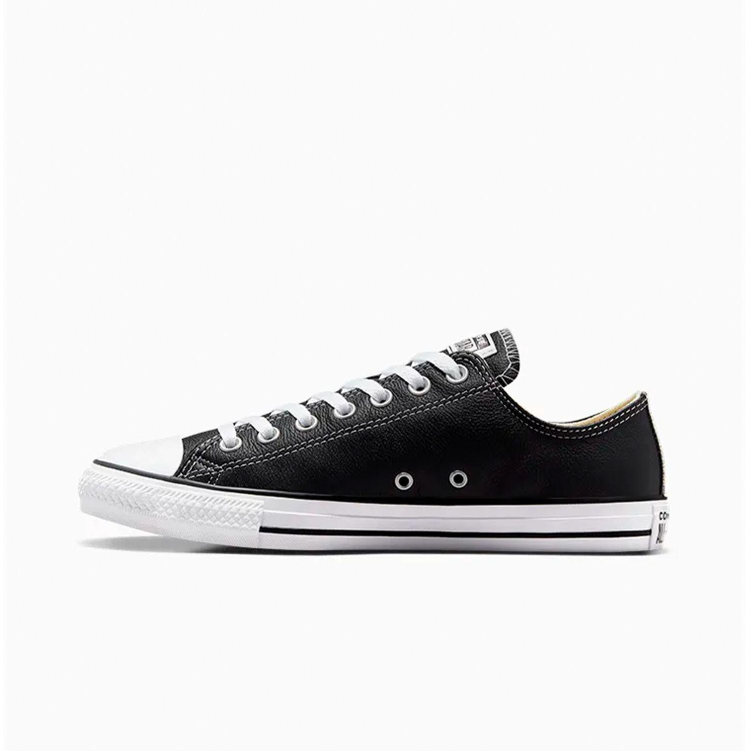 Zapatilla Converse Chuck Taylor All Star Cuero Unisex Negro-1