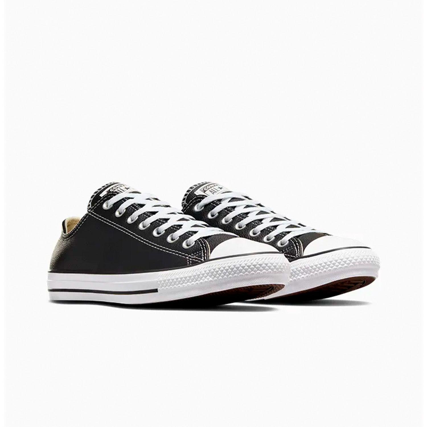 Zapatilla Converse Chuck Taylor All Star Cuero Unisex Negro-4