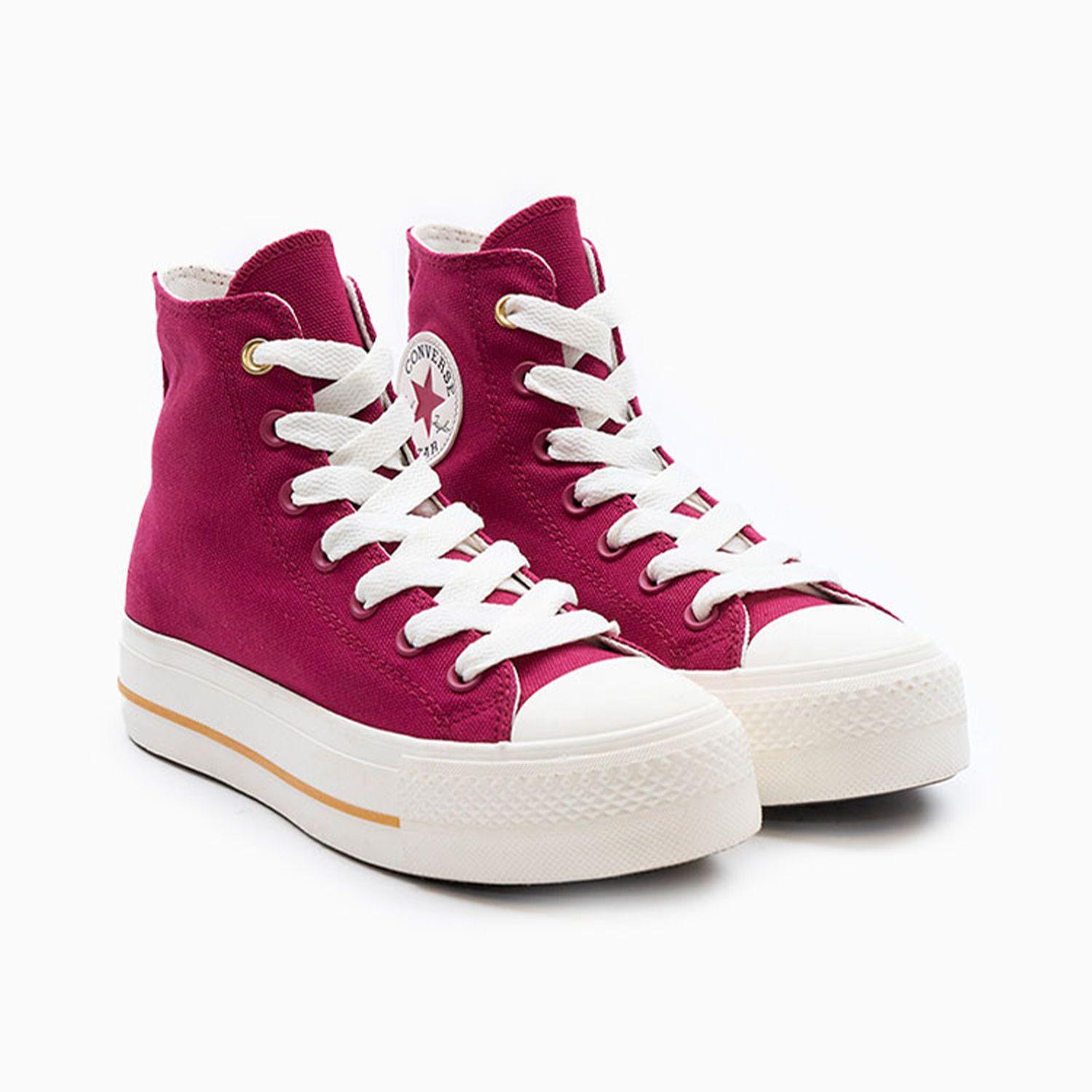 Zapatilla Converse Chuck Taylor All Star Lift Color Pop Mujer Rosa-2