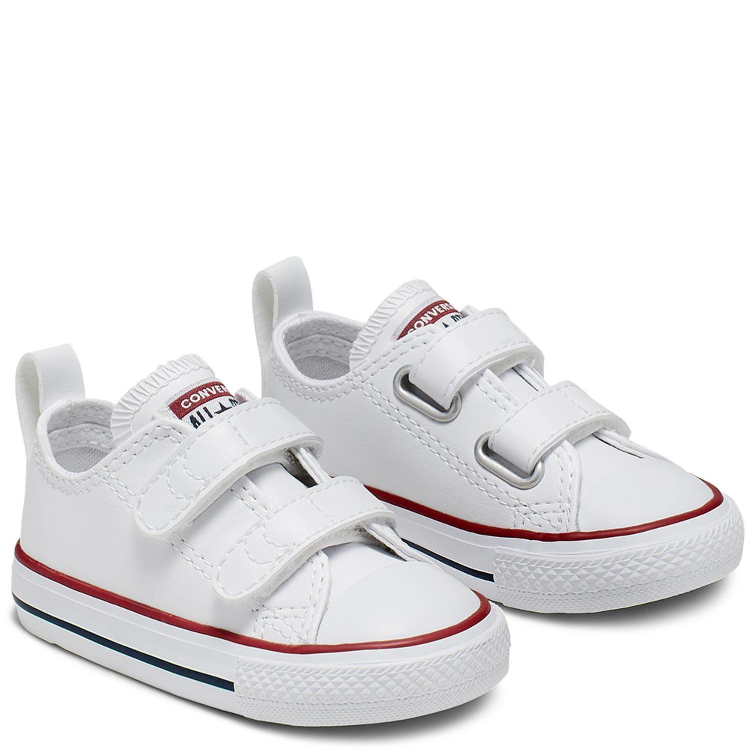 Zapatilla Converse Chuck Taylor All Star 2V Niños Blanco/Rojo-2