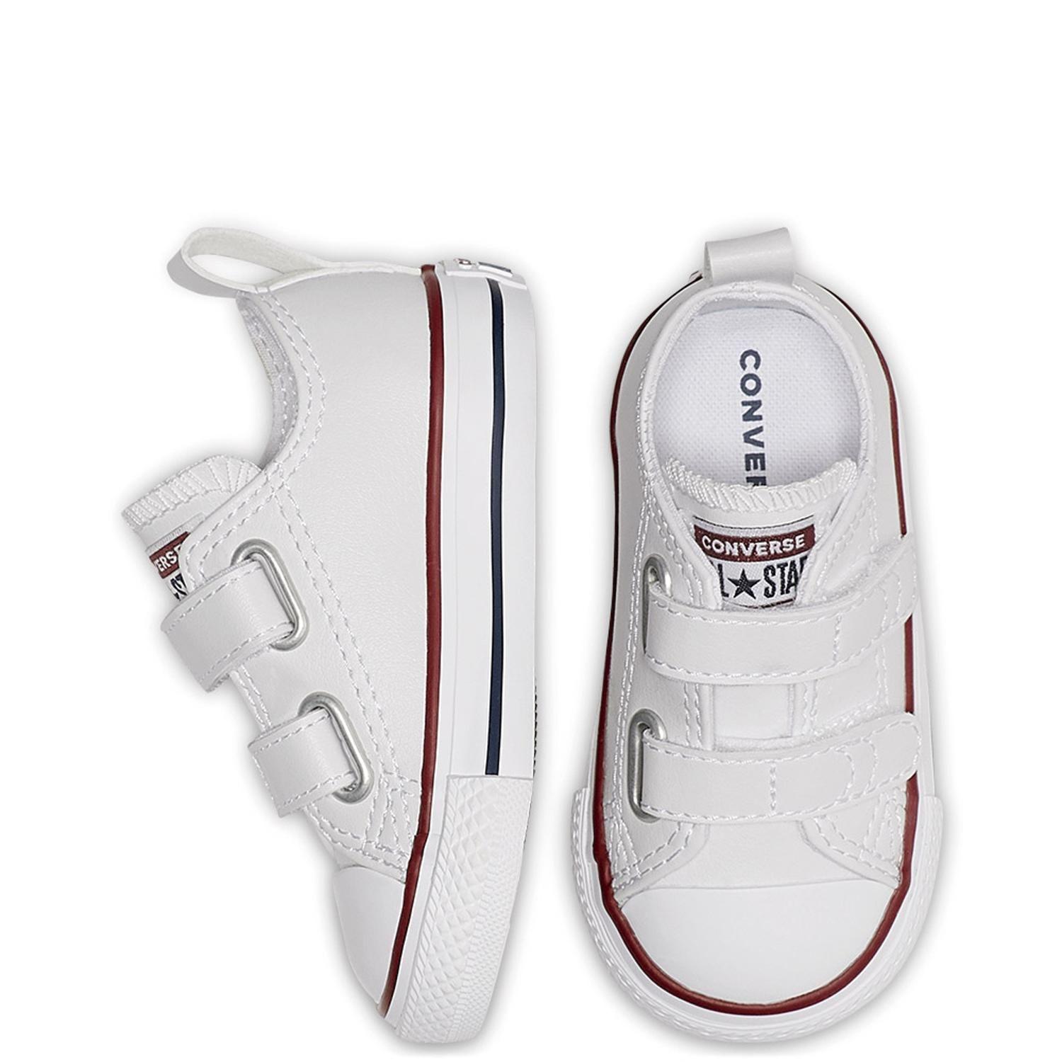 Zapatilla Converse Chuck Taylor All Star 2V Niños Blanco/Rojo-4