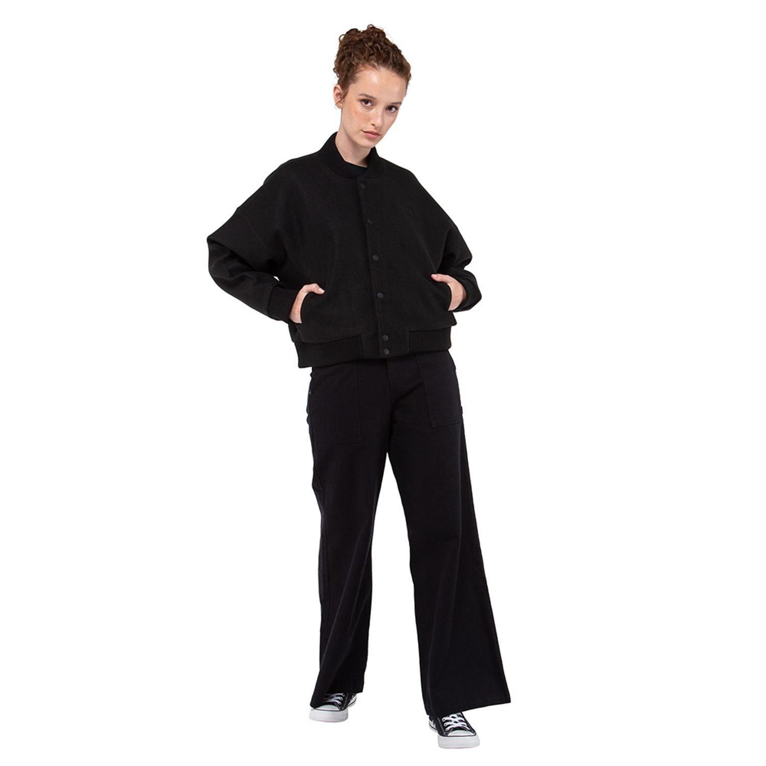 Pantalón Converse Star Chevron Mujer Negro-4