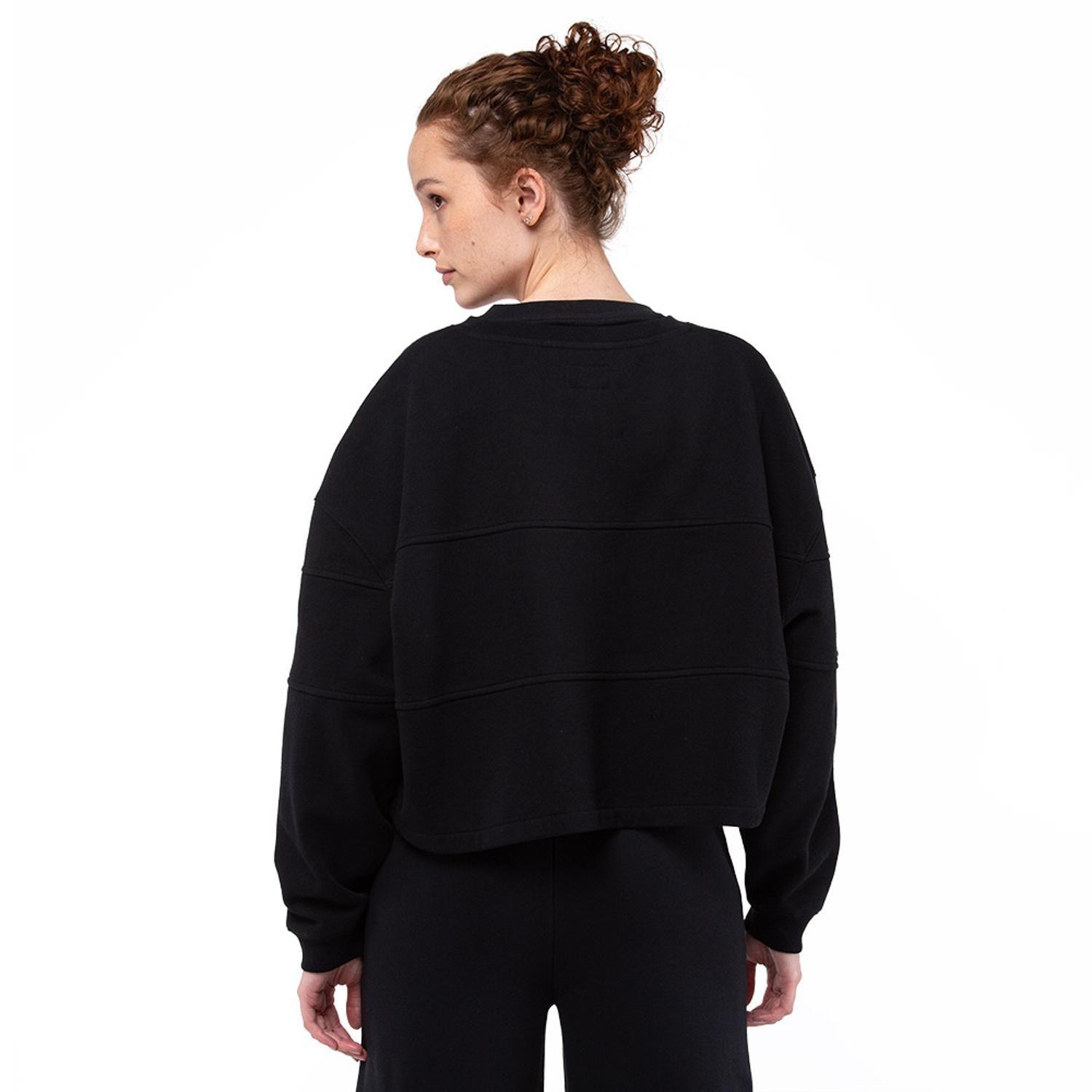 Polerón Converse Crew All Star Mujer Negro-1