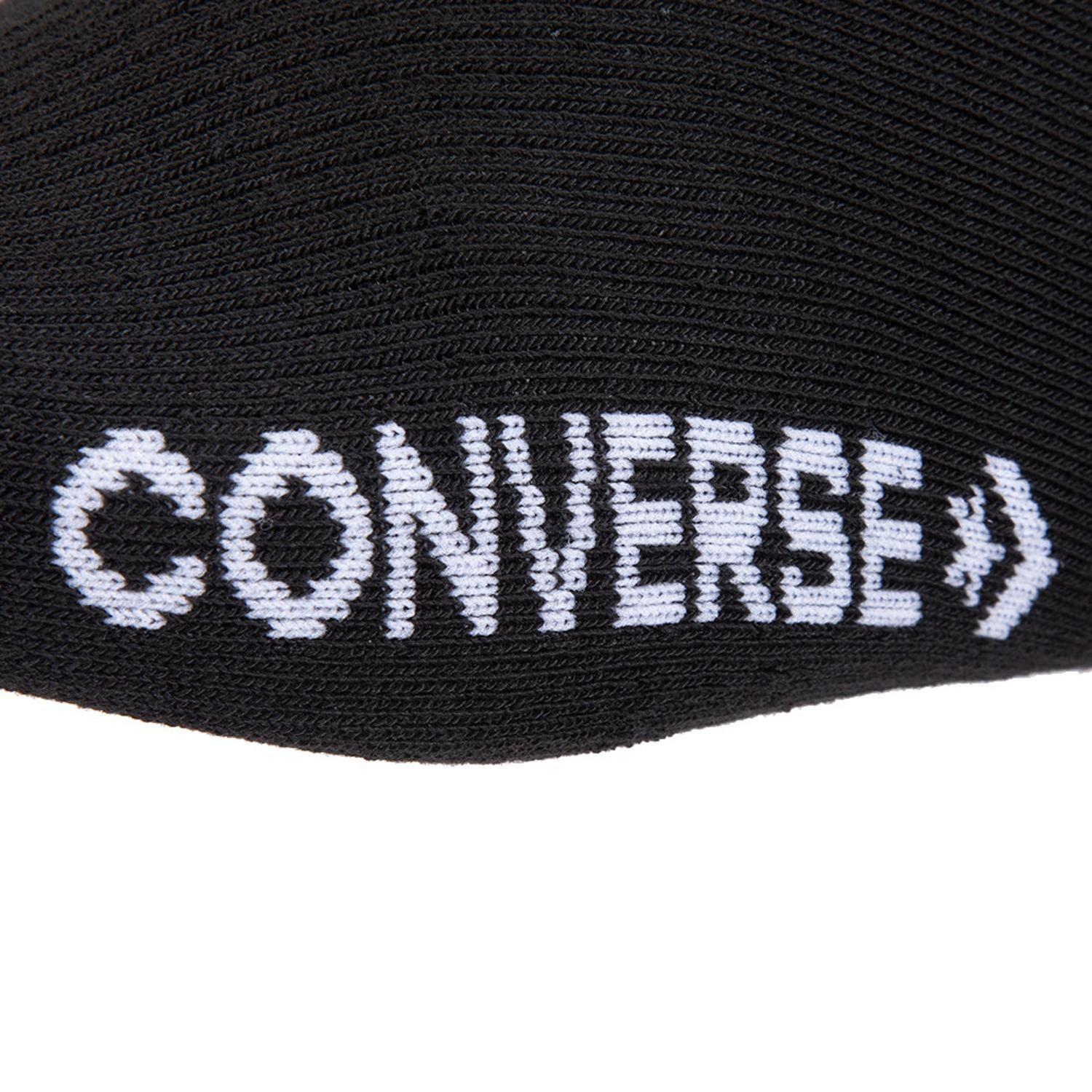 Calcetines Converse Sixpack Cushion Hombre Negro-3