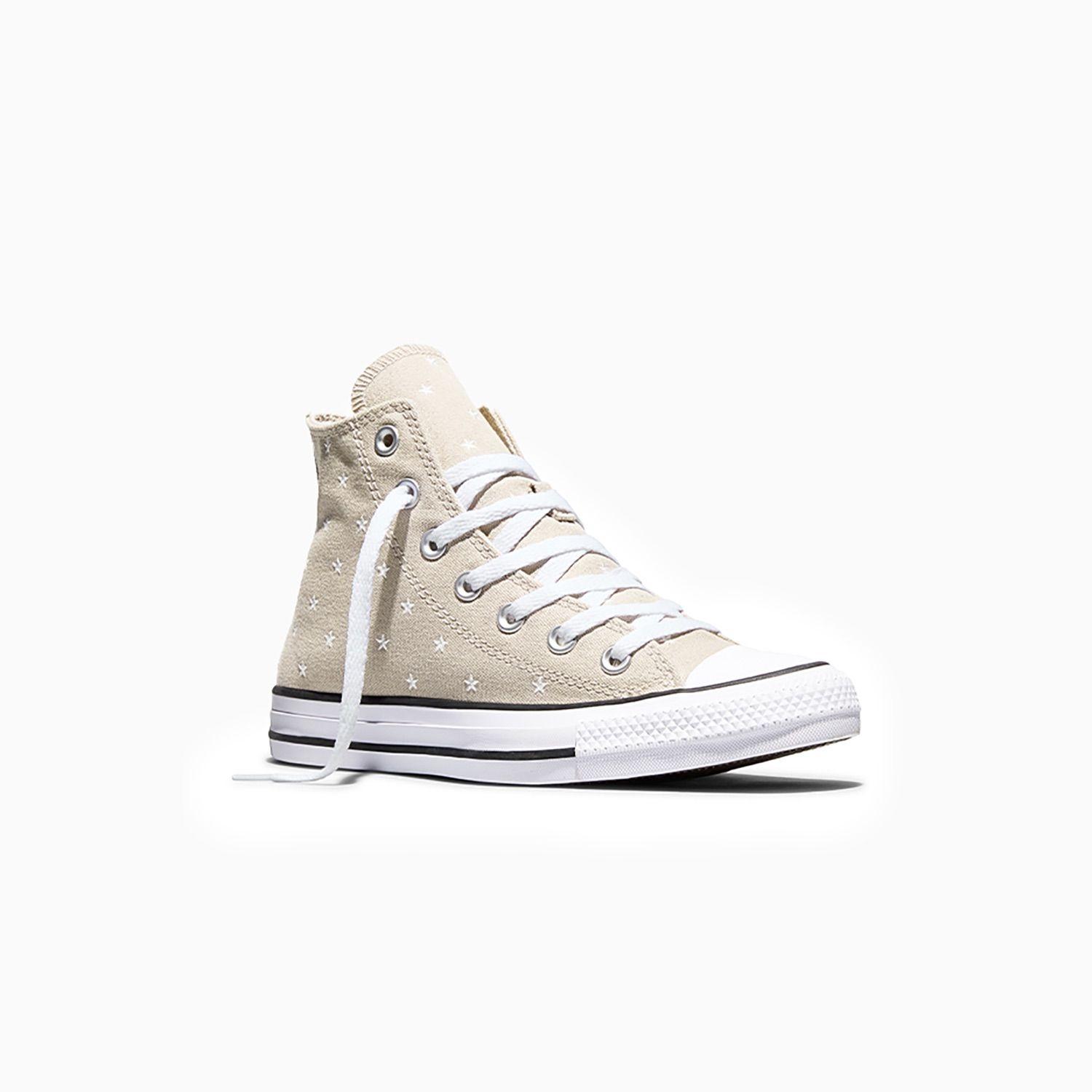 Zapatilla Converse Chuck Taylor All Star Mujer Beige Bordado-5