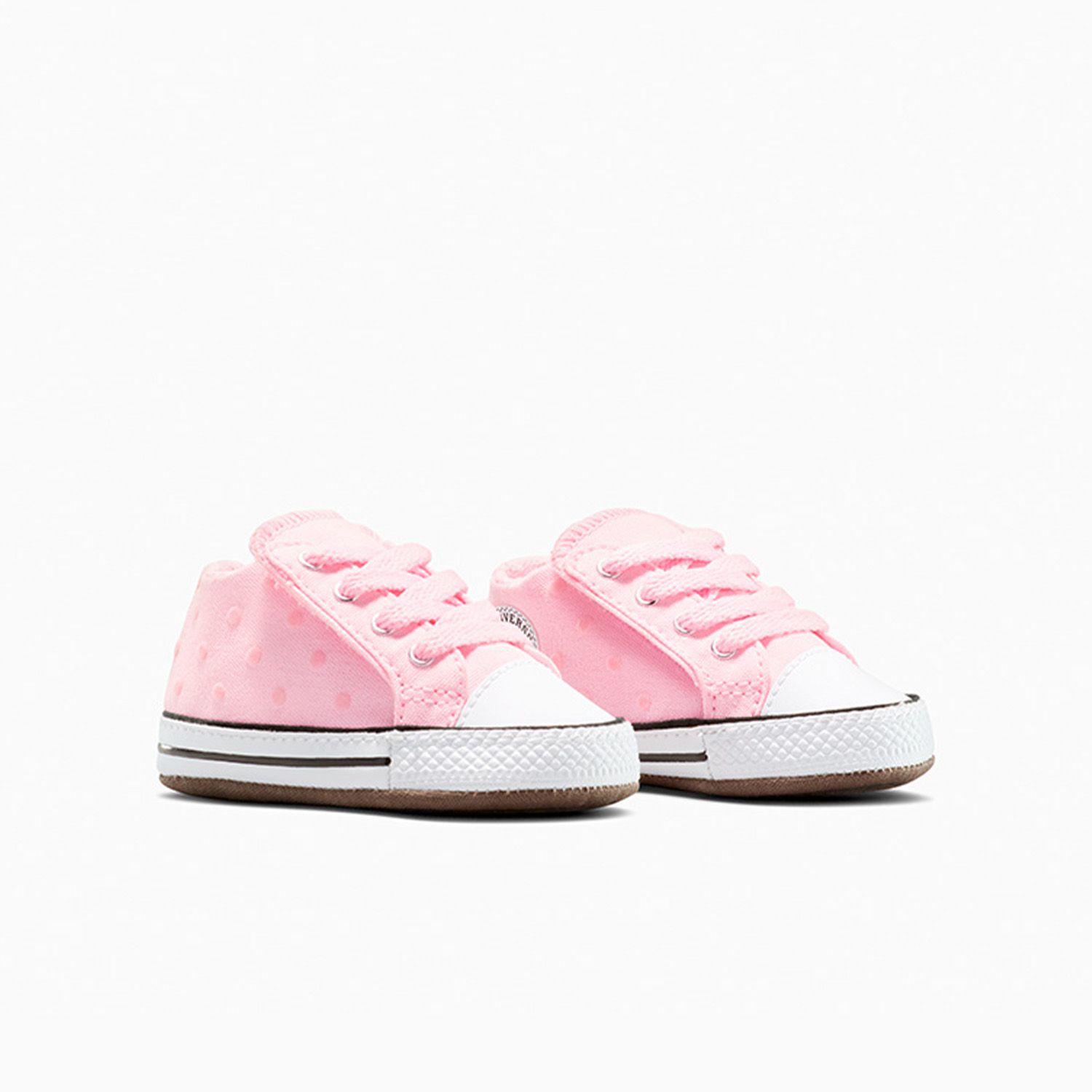 Zapatilla Converse Chuck Taylor All Star Polka Dots Gateadores Bebés Niños Rosa-3