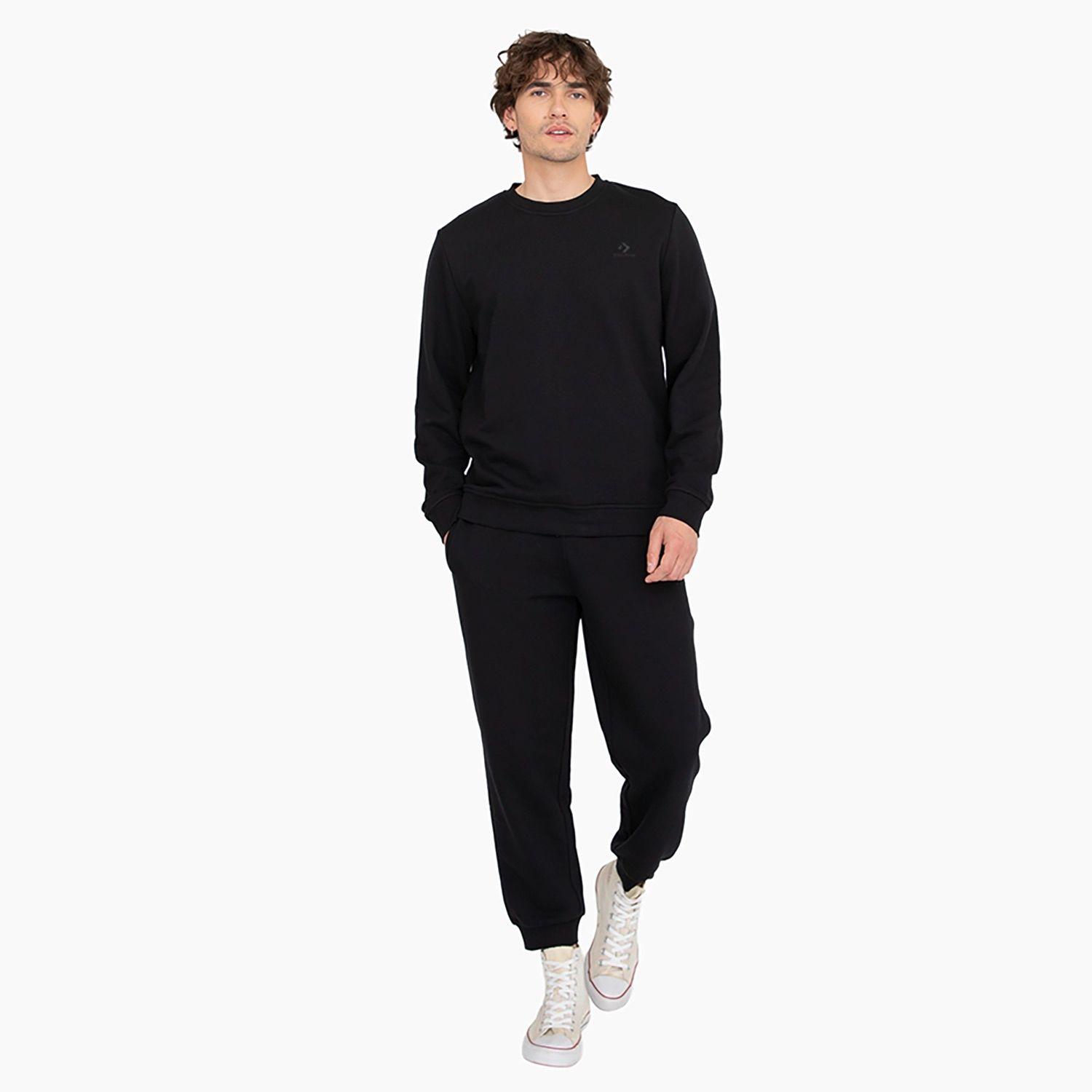 Polerón Converse Crew Back To School Hombre Negro-4