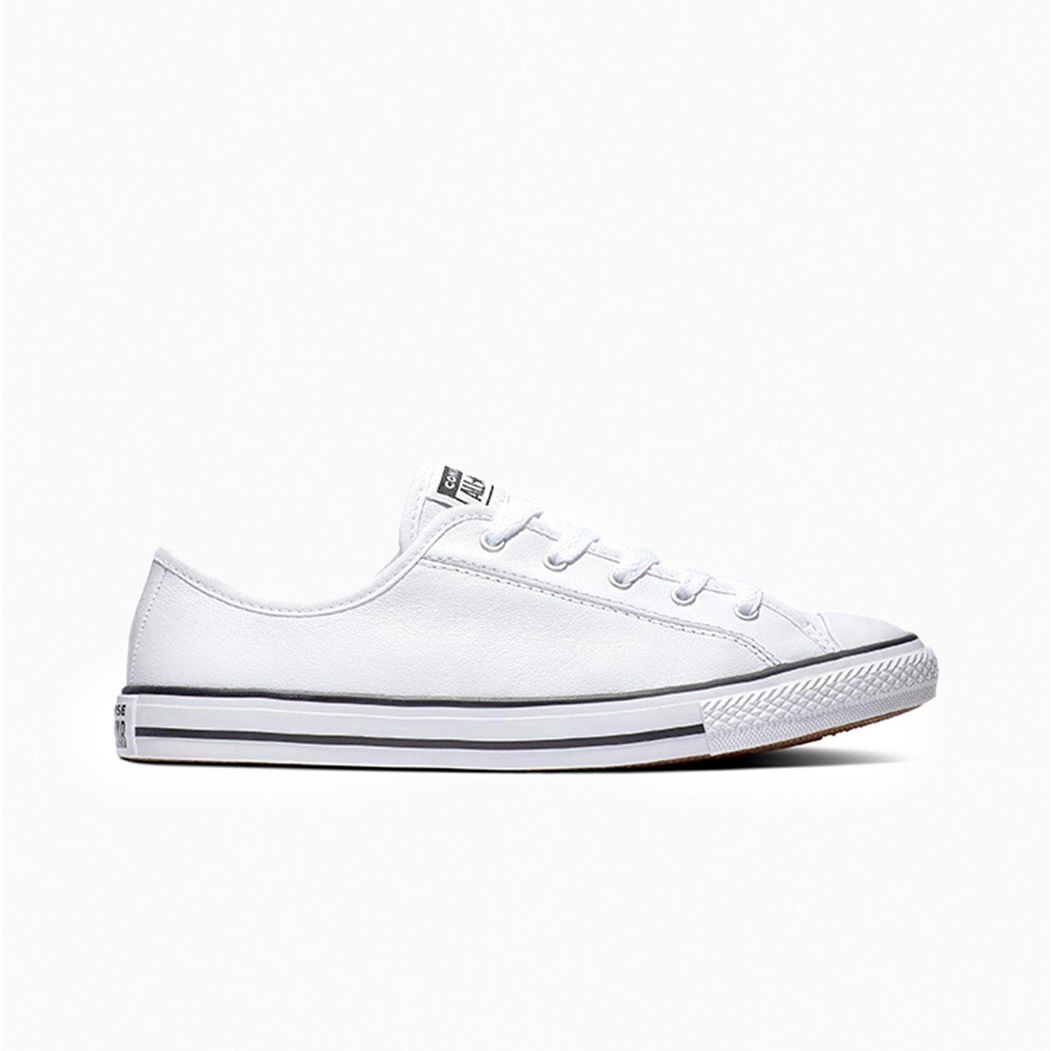 Zapatilla Converse Chuck Taylor All Star Dainty Mujer Blanco/Rojo-0