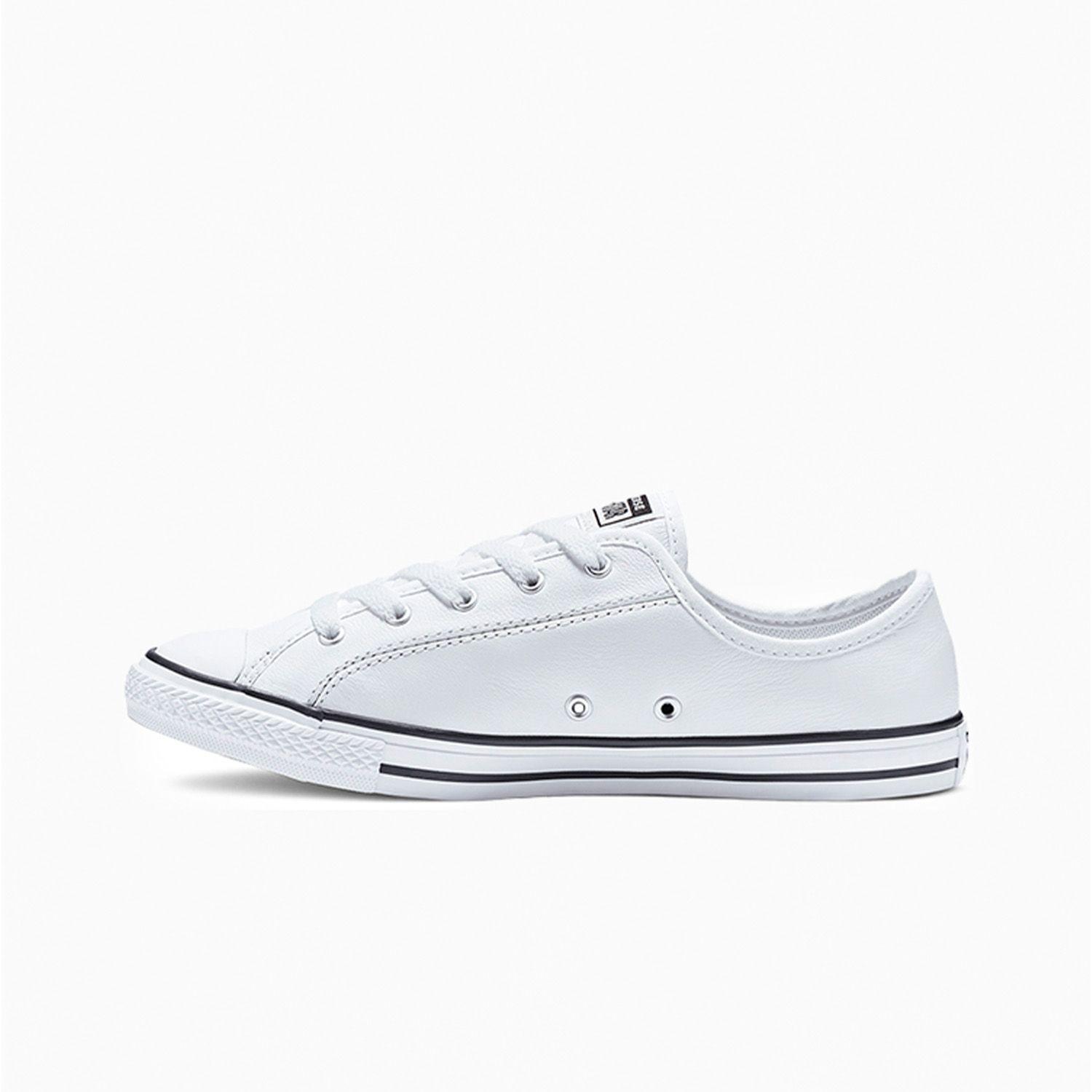 Zapatilla Converse Chuck Taylor All Star Dainty Mujer Blanco/Rojo-1