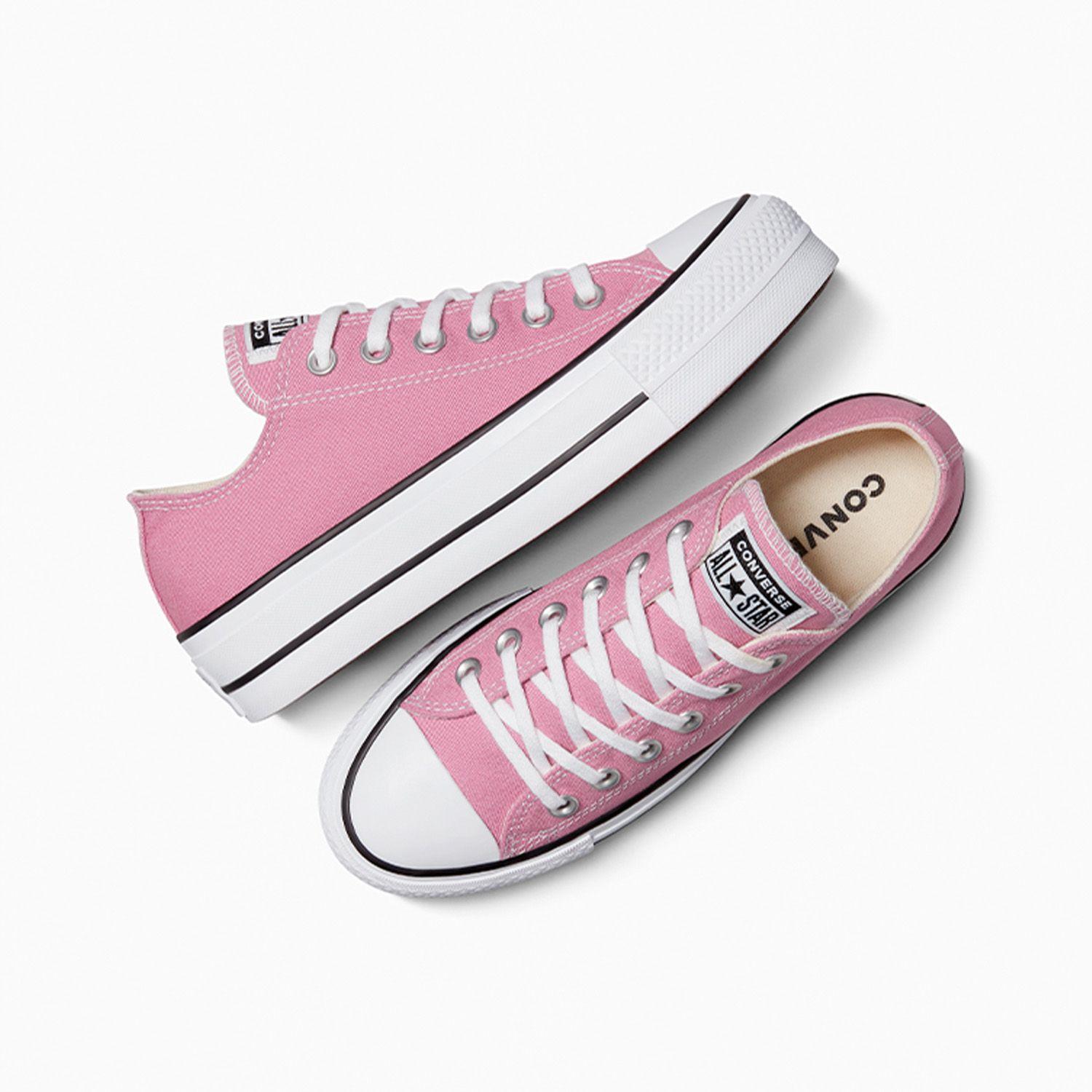 Zapatilla Converse Chuck Taylor All Star Lift Seasonal Color Mujer Rosa-2