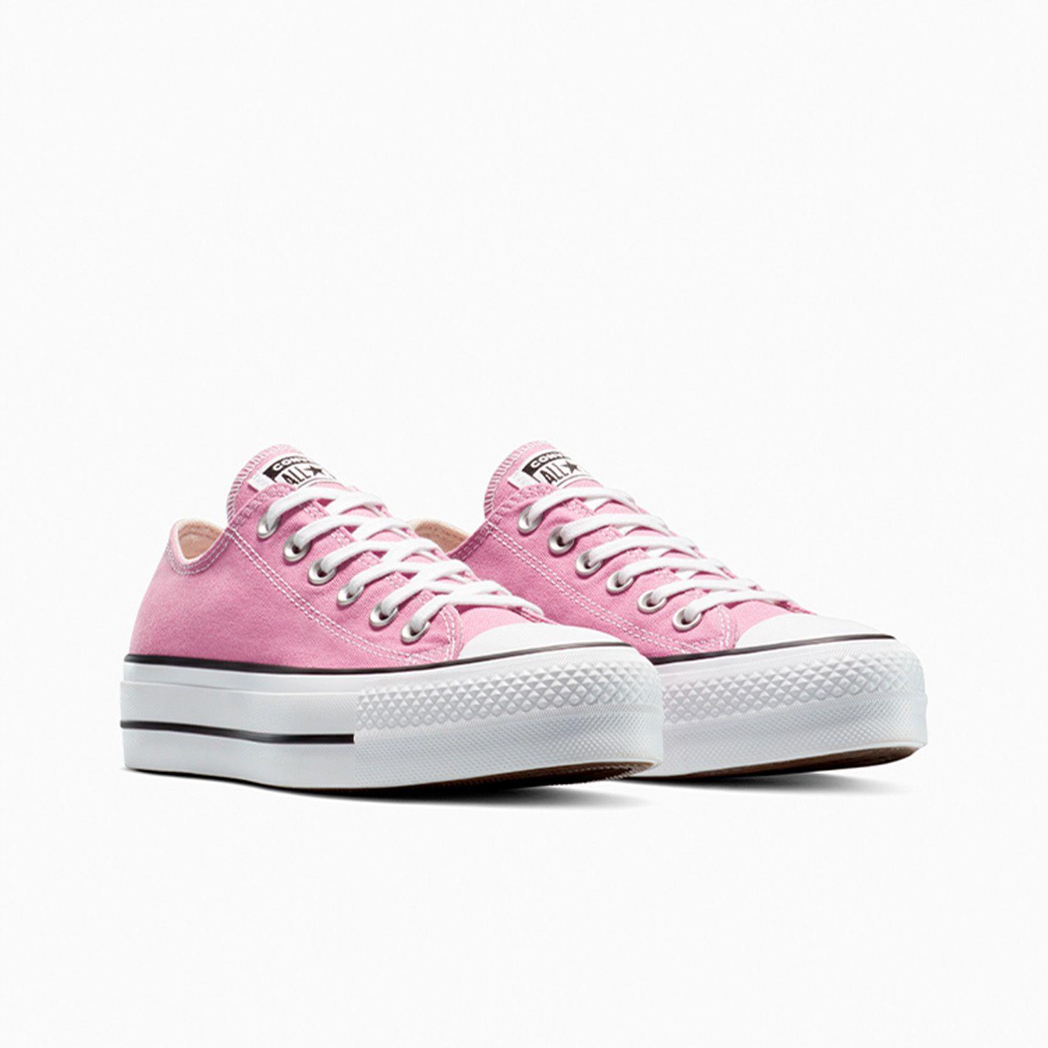 Zapatilla Converse Chuck Taylor All Star Lift Seasonal Color Mujer Rosa-3