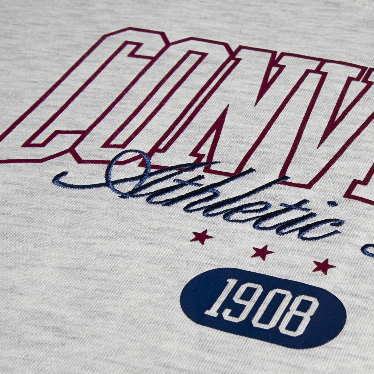 Polerón Converse Boyfriend Hoodie Jr. Niños Gris-6