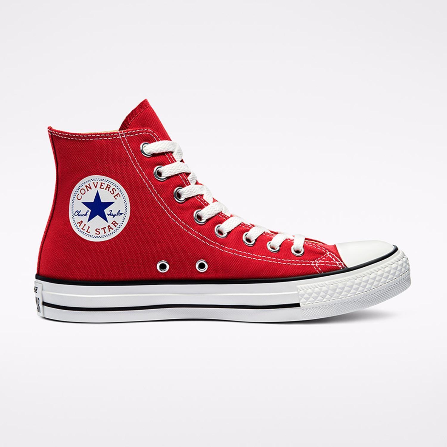 Zapatilla Converse Chuck Taylor All Star High St Rojo-0