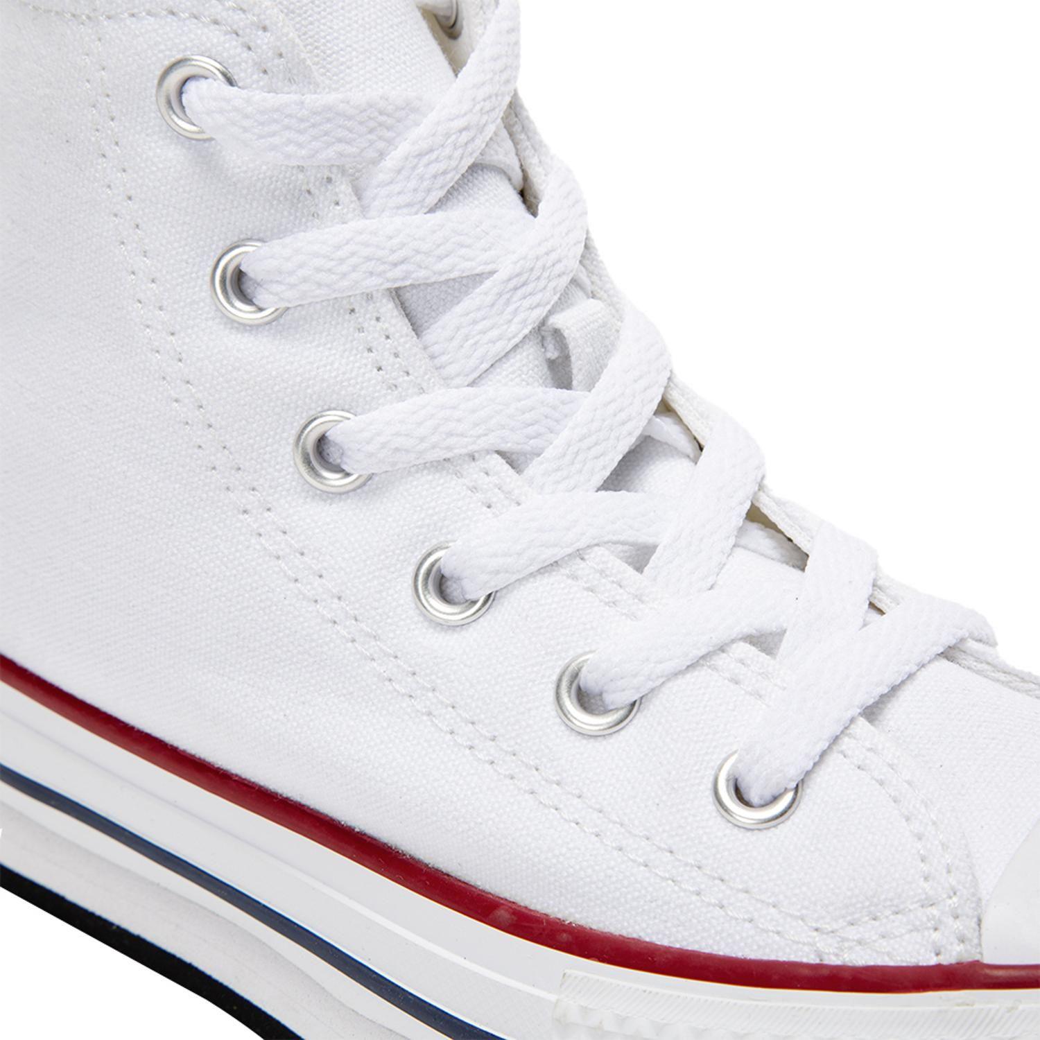Zapatilla Converse Chuck Taylor All Star EVA Lift Niños Blanco/Rojo Caña Alta-6