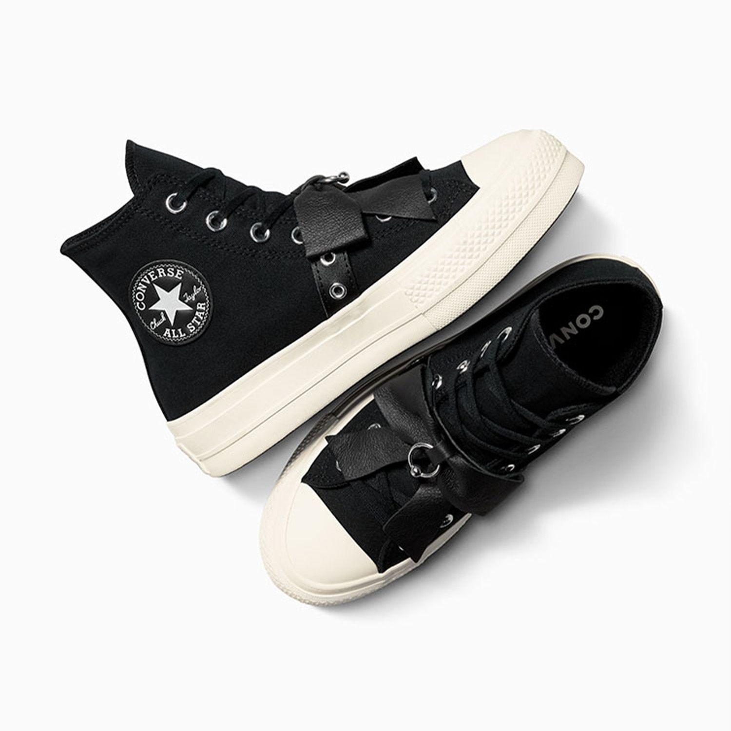 Zapatilla Converse Chuck Taylor All Star Lift Pierced Mujer Negro-2