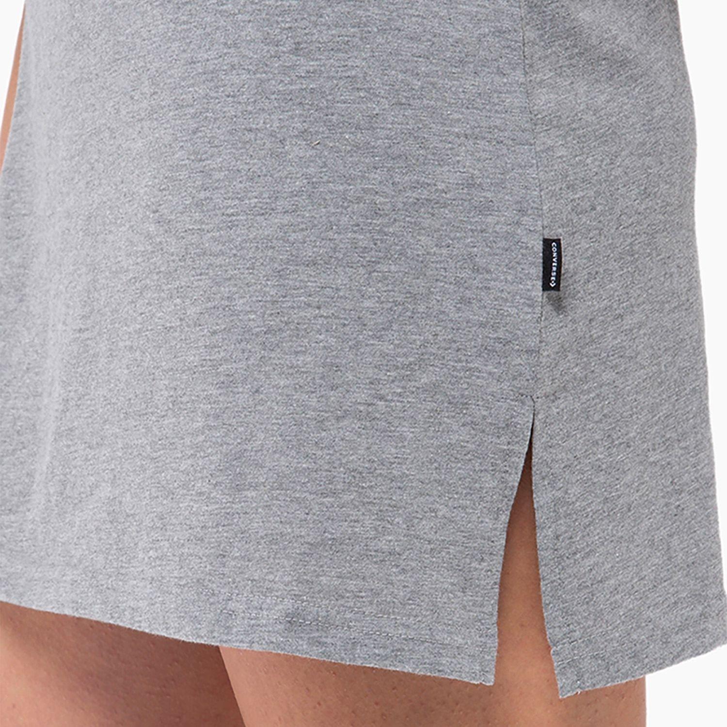Vestido Converse Chuck Patch Mujer Gris-3