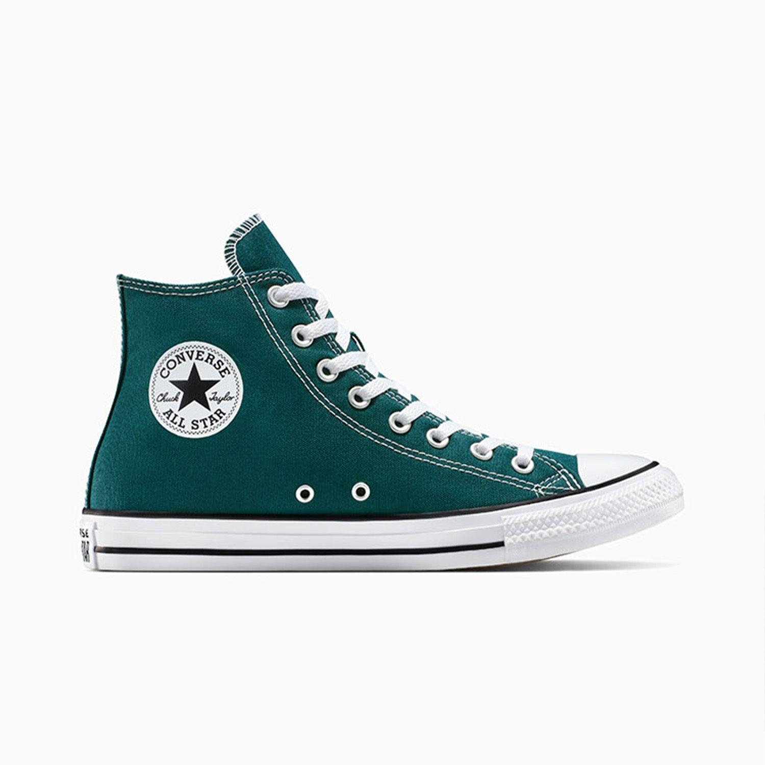 Zapatilla Converse Chuck Taylor All Star Unisex Verde Caña Alta-0