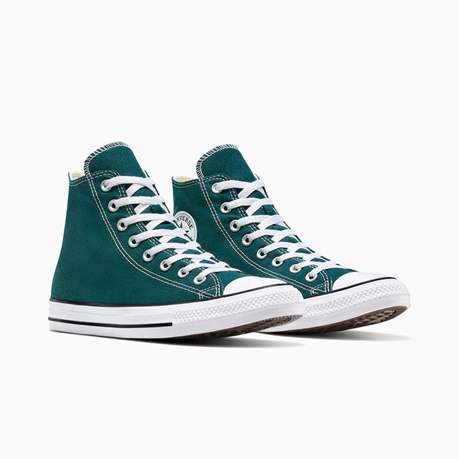 Zapatilla Converse Chuck Taylor All Star Unisex Verde Caña Alta-3