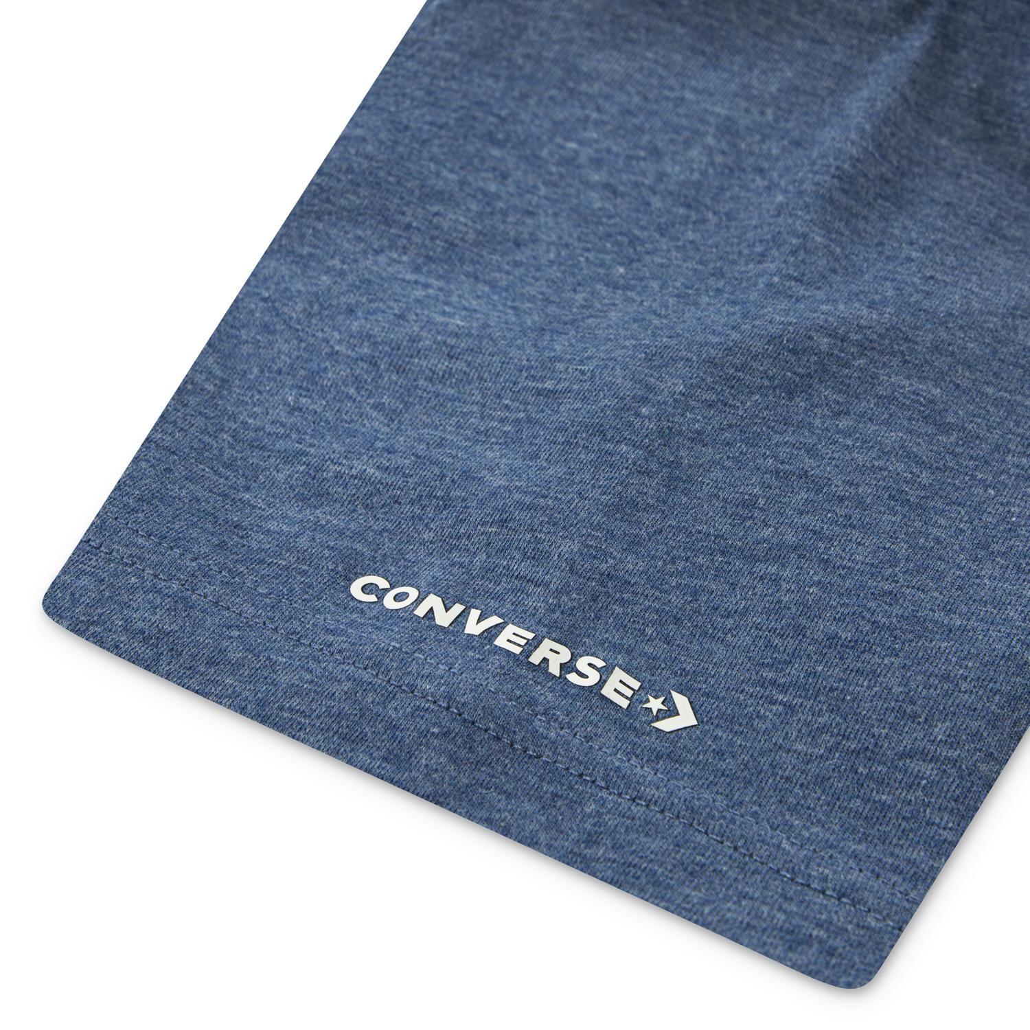 Polera Converse Diected Chuck Patch M/C Jr. Niños Azul-2