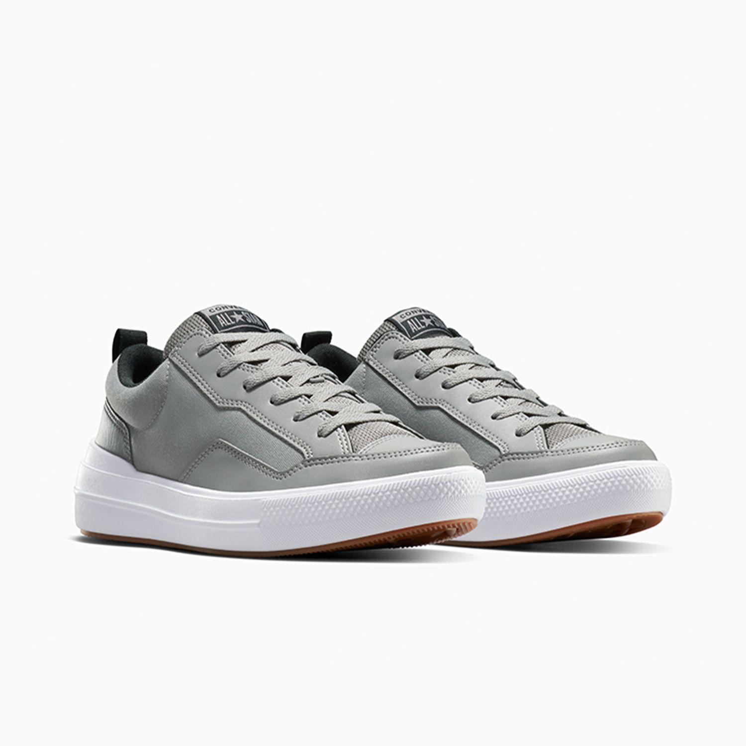 Zapatilla Converse Chuck Taylor Logan SP Unisex Gris-4