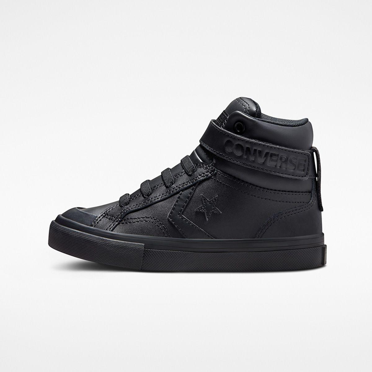 Zapatilla Converse Pro Blaze Strap Junior Negro-1
