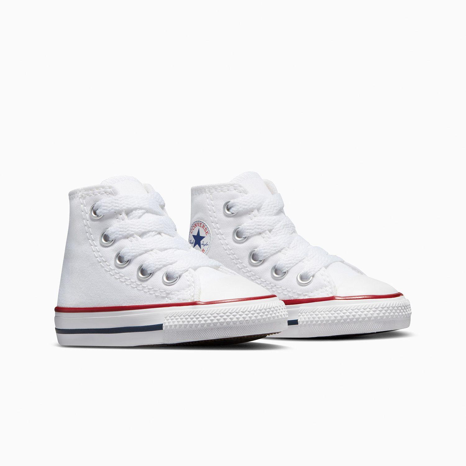 Zapatilla Converse Chuck Taylor All Star Niños Blanco-4