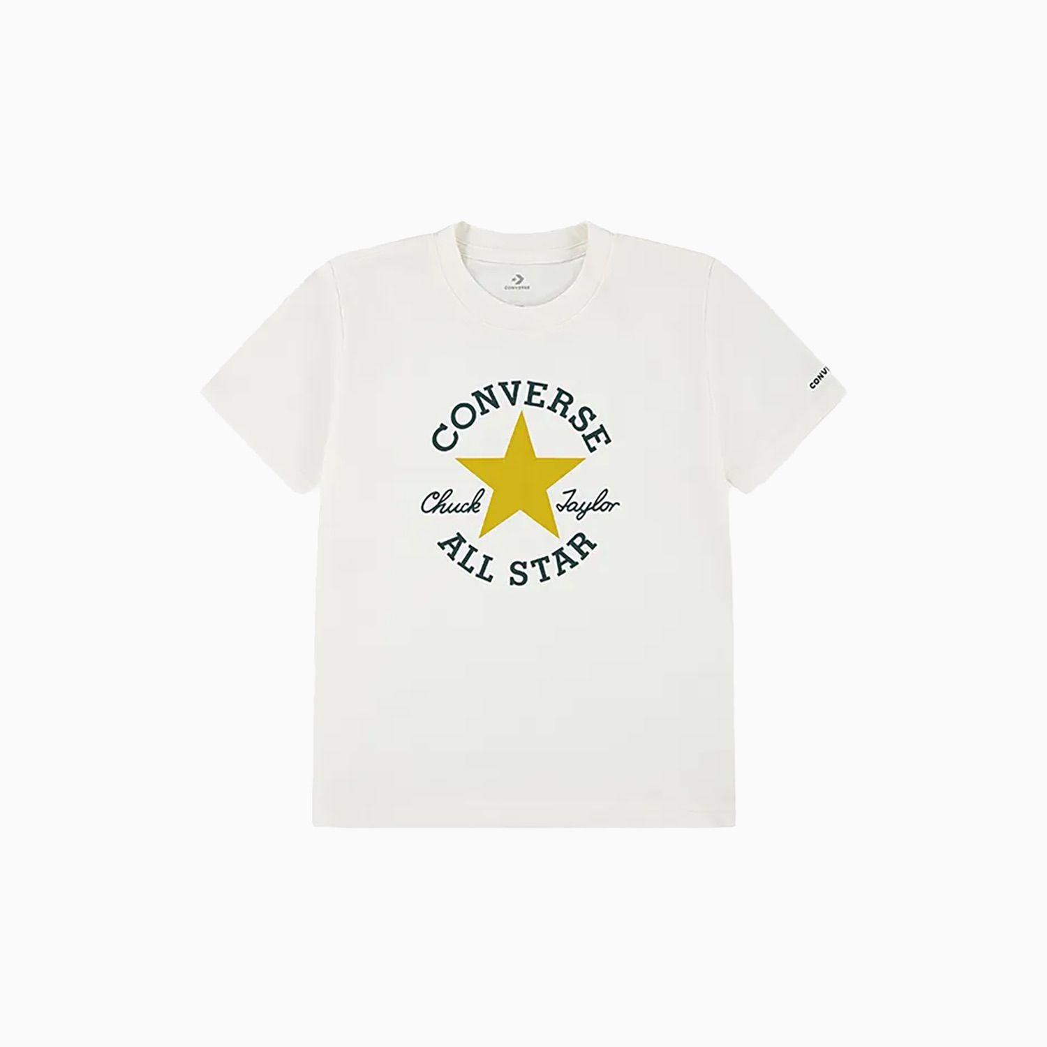 Polera Converse Diected Chuck Patch Niños Blanco-0