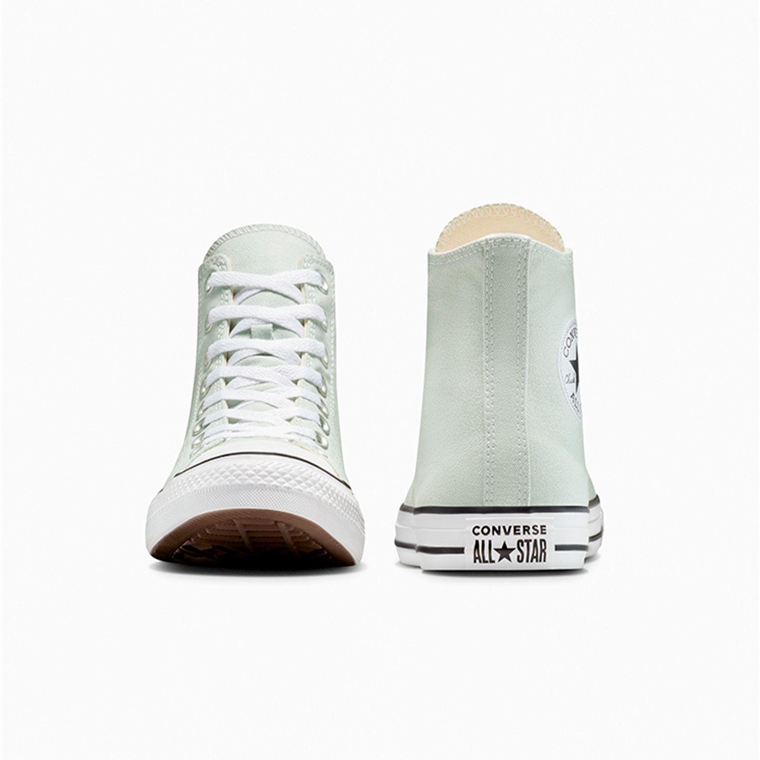 Zapatilla Converse Chuck Taylor All Star Seasonal Color Unisex Gris Claro-4