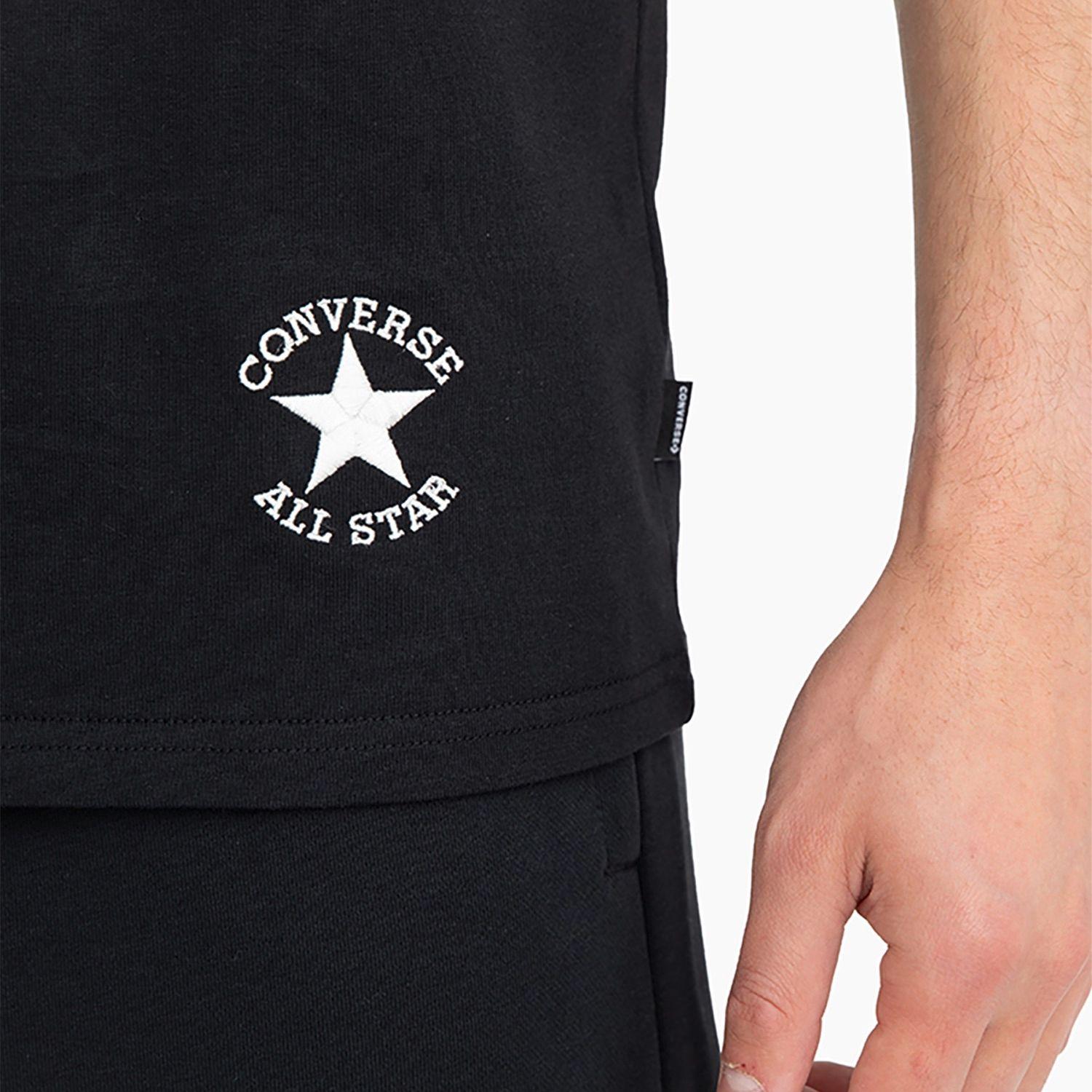 Polera Converse Basic Retro Chuck M/C Hombre Negro-3
