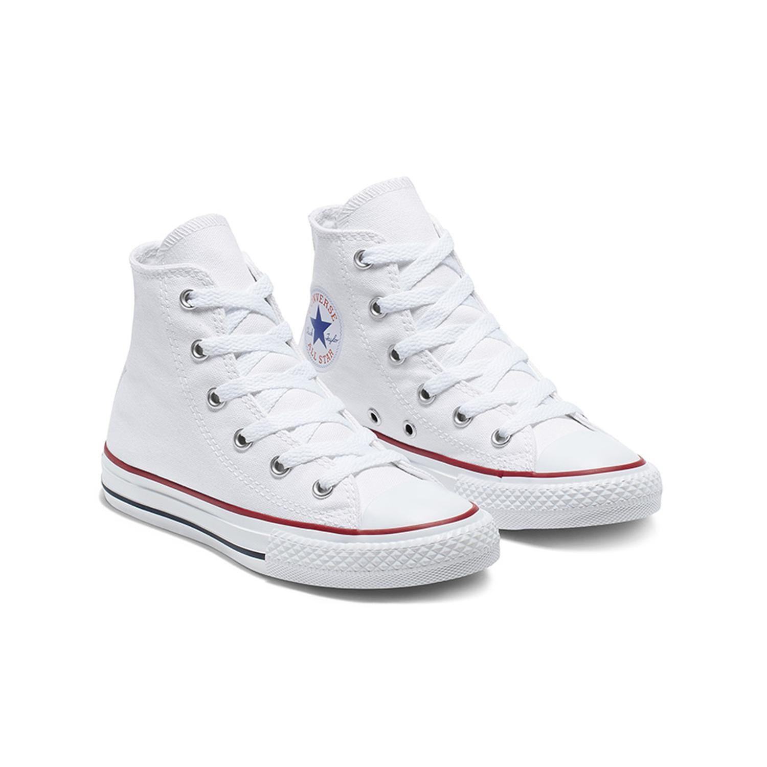 Zapatilla Converse Chuck Taylor All Star Niños JNR Blanco-2