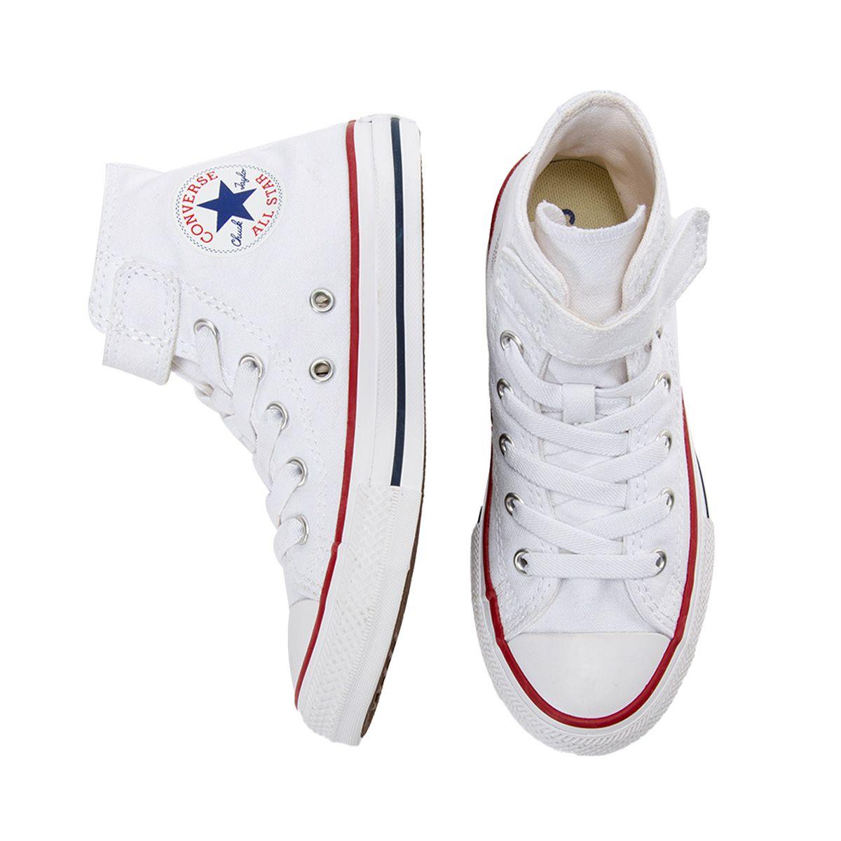 Zapatilla Converse Chuck Taylor All Star Junior Blanco-4