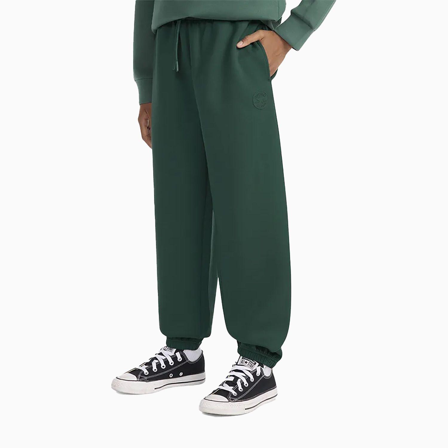 Pantalón Converse Silicone Patch Niños Verde-0