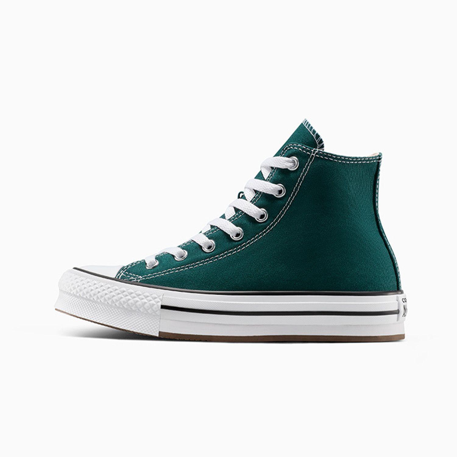 Zapatilla Converse Chuck Taylor All Star Eva Lift Mujer Verde-1