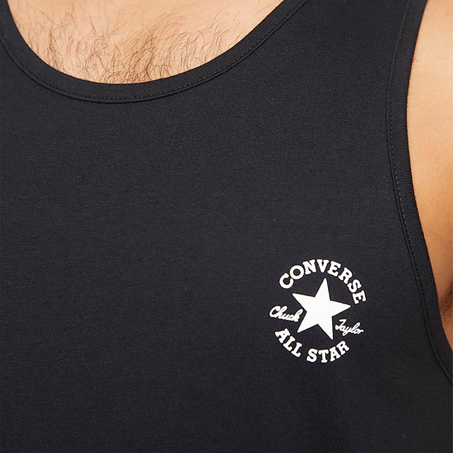 Polera Converse SM Chuck Chest Hombre Negro-3