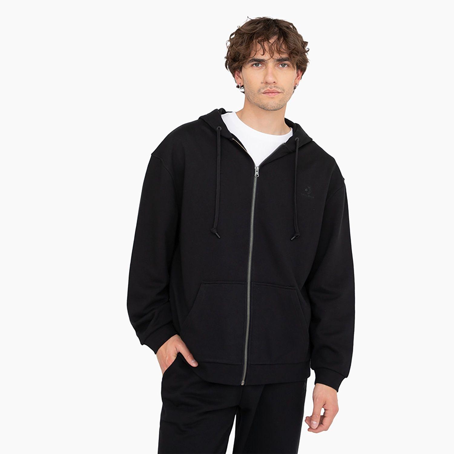 Polerón Converse Full Zipper Back To School Unisex Negro-0