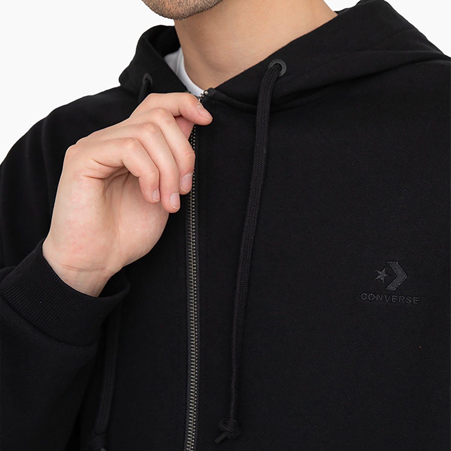 Polerón Converse Full Zipper Back To School Unisex Negro-2