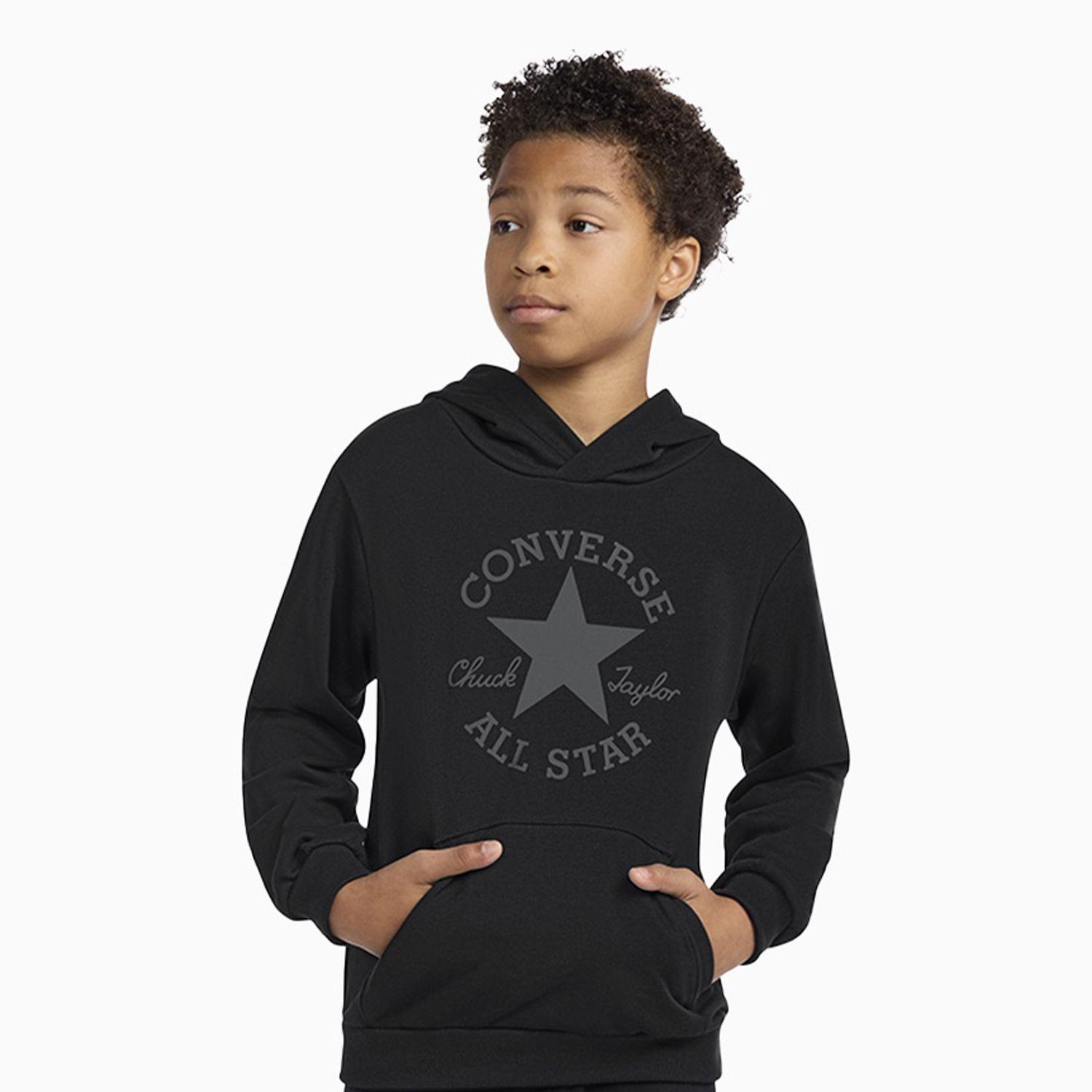 Polerón Converse Diected Chuck Patch Jr. Niños Negro-0