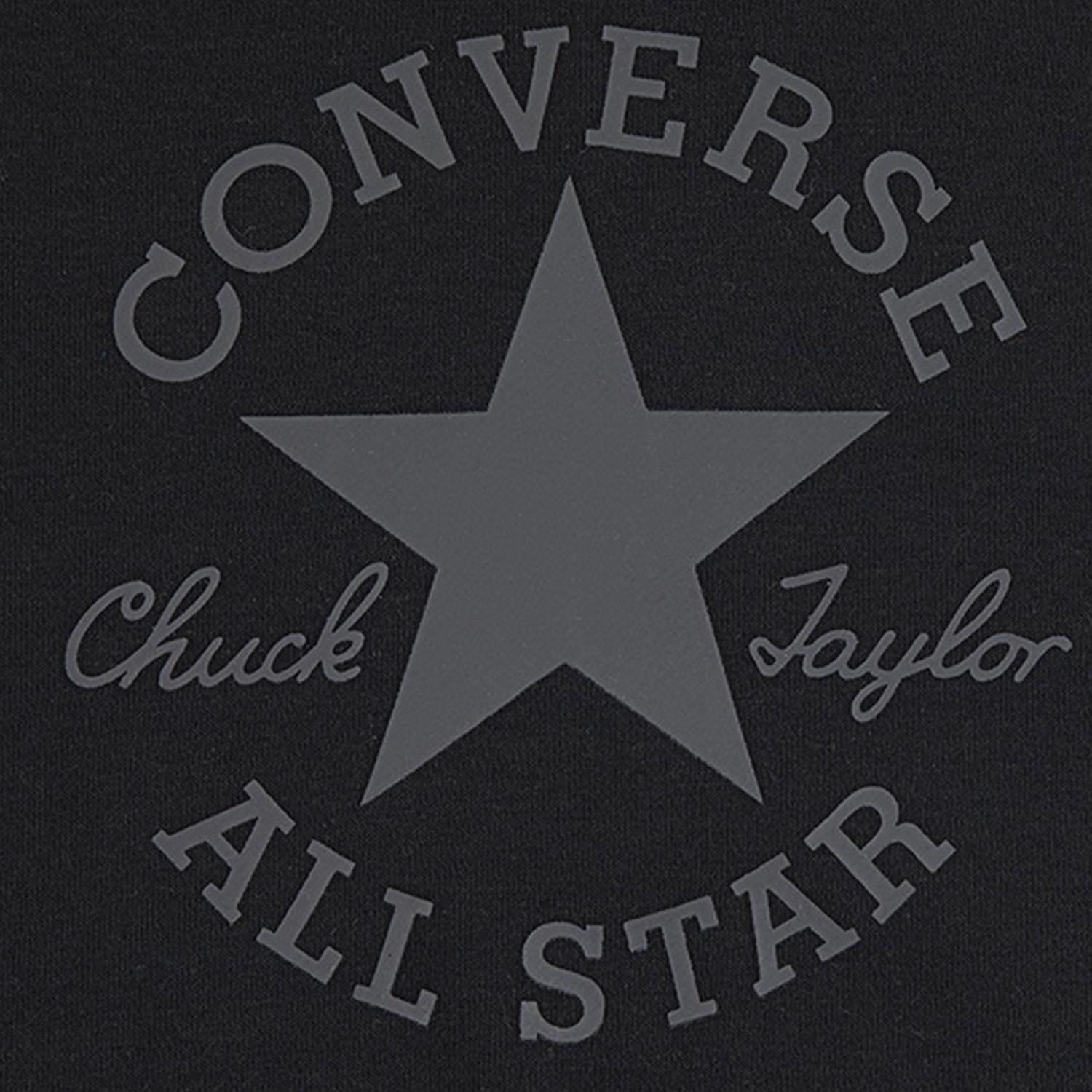 Polerón Converse Diected Chuck Patch Jr. Niños Negro-5