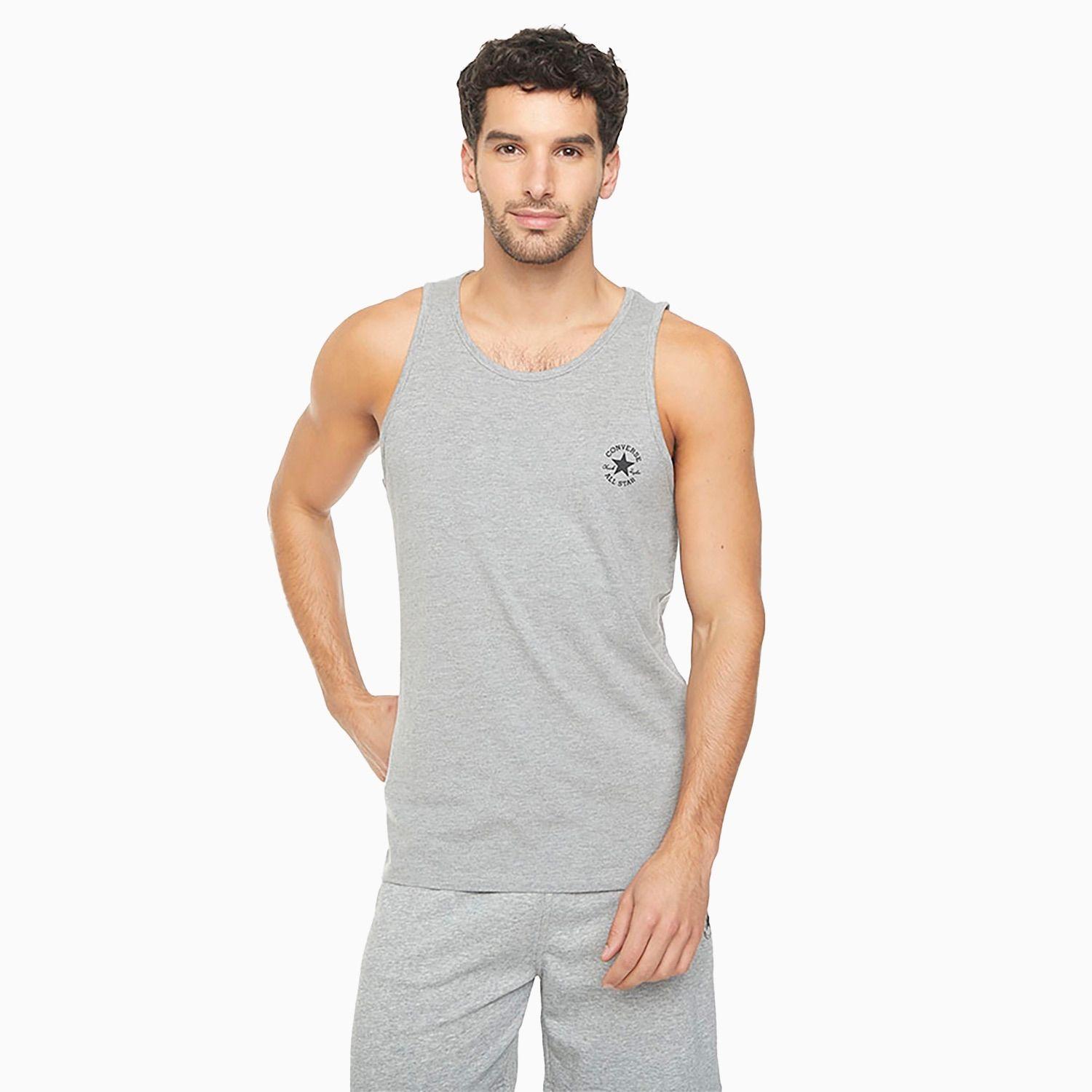 Polera Converse Chuck Chest Hombre Gris-0