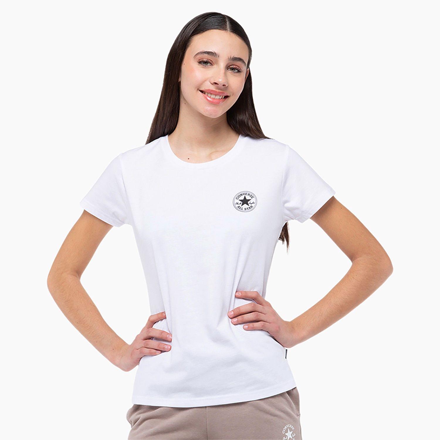 Polera Converse Chuck Chest Mujer Blanco-0