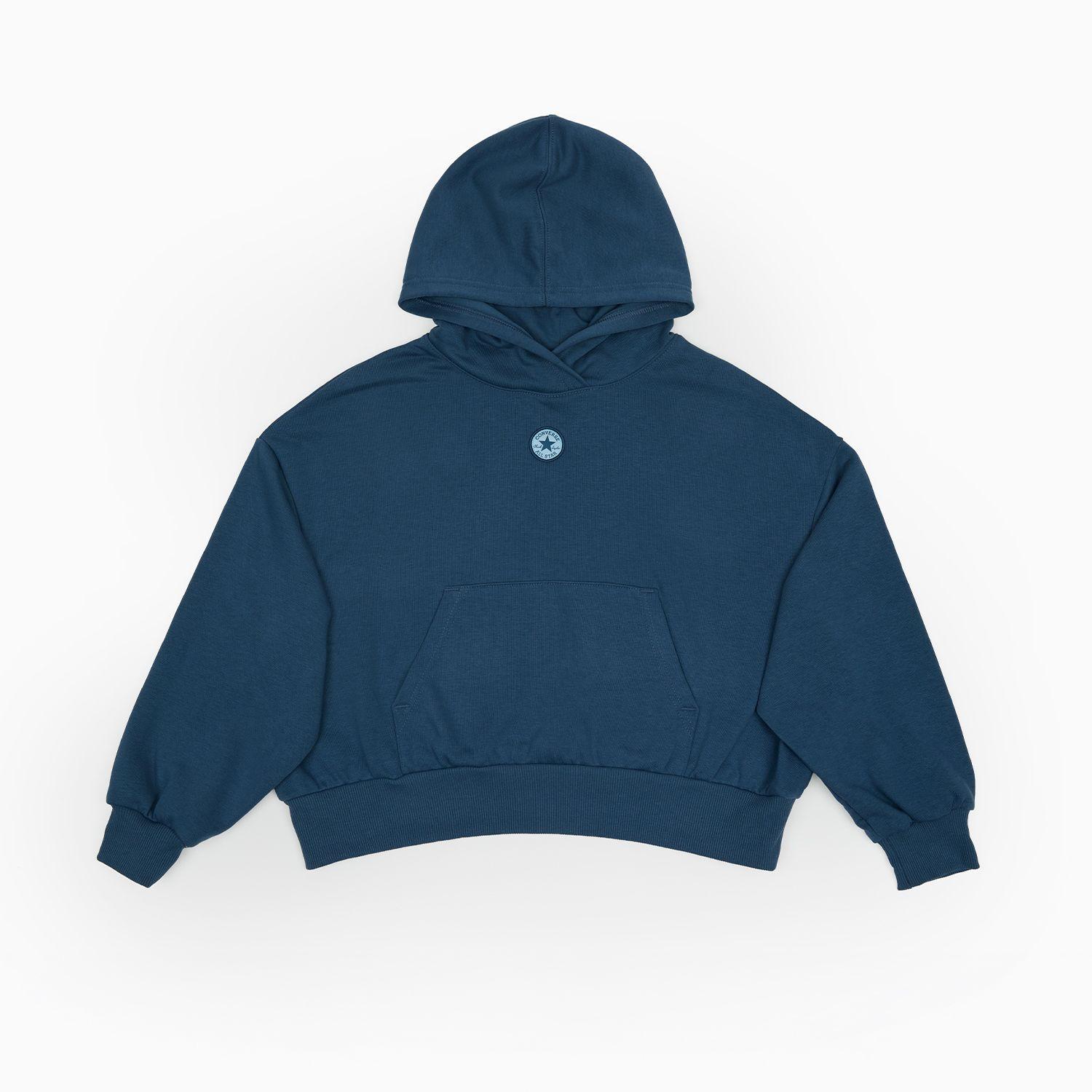 Polerón Converse Relaxed Diected CTP Hoo Jr. Niños Azul-0