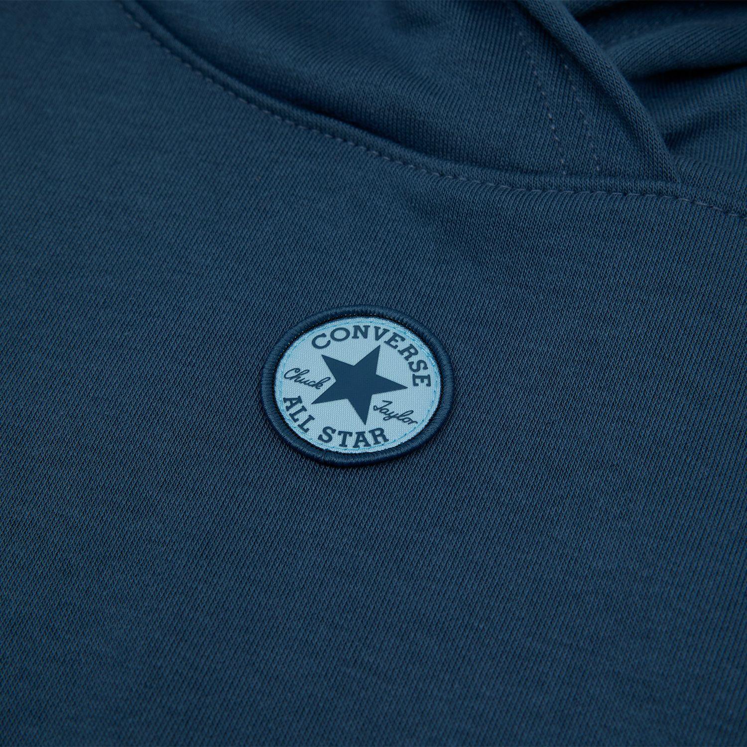 Polerón Converse Relaxed Diected CTP Hoo Jr. Niños Azul-2